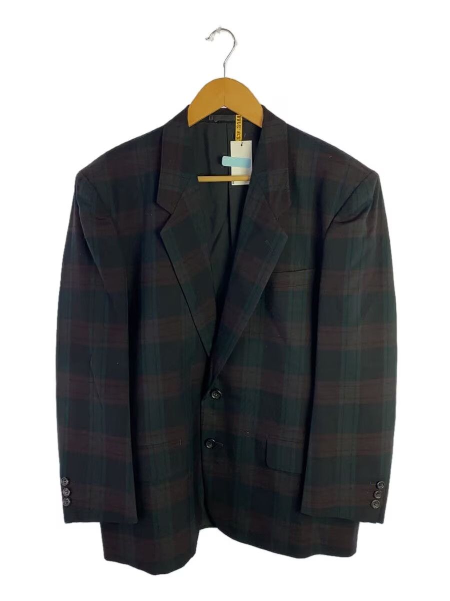 Comme des Garcons Homme 1991 Plaid Wool Tailored Jacket Size US S / EU 44-46 / 1 - 1 Thumbnail