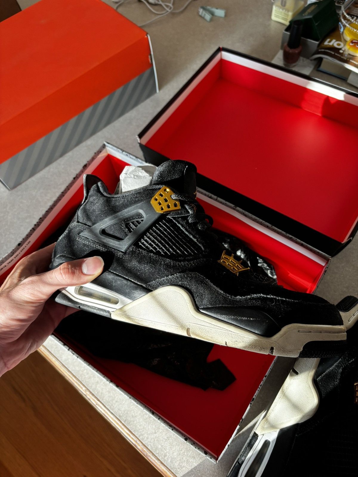 Jordan Brand Jordan 4 Retro “Royalty” Size US 9.5 / EU 42-43 - 3 Thumbnail