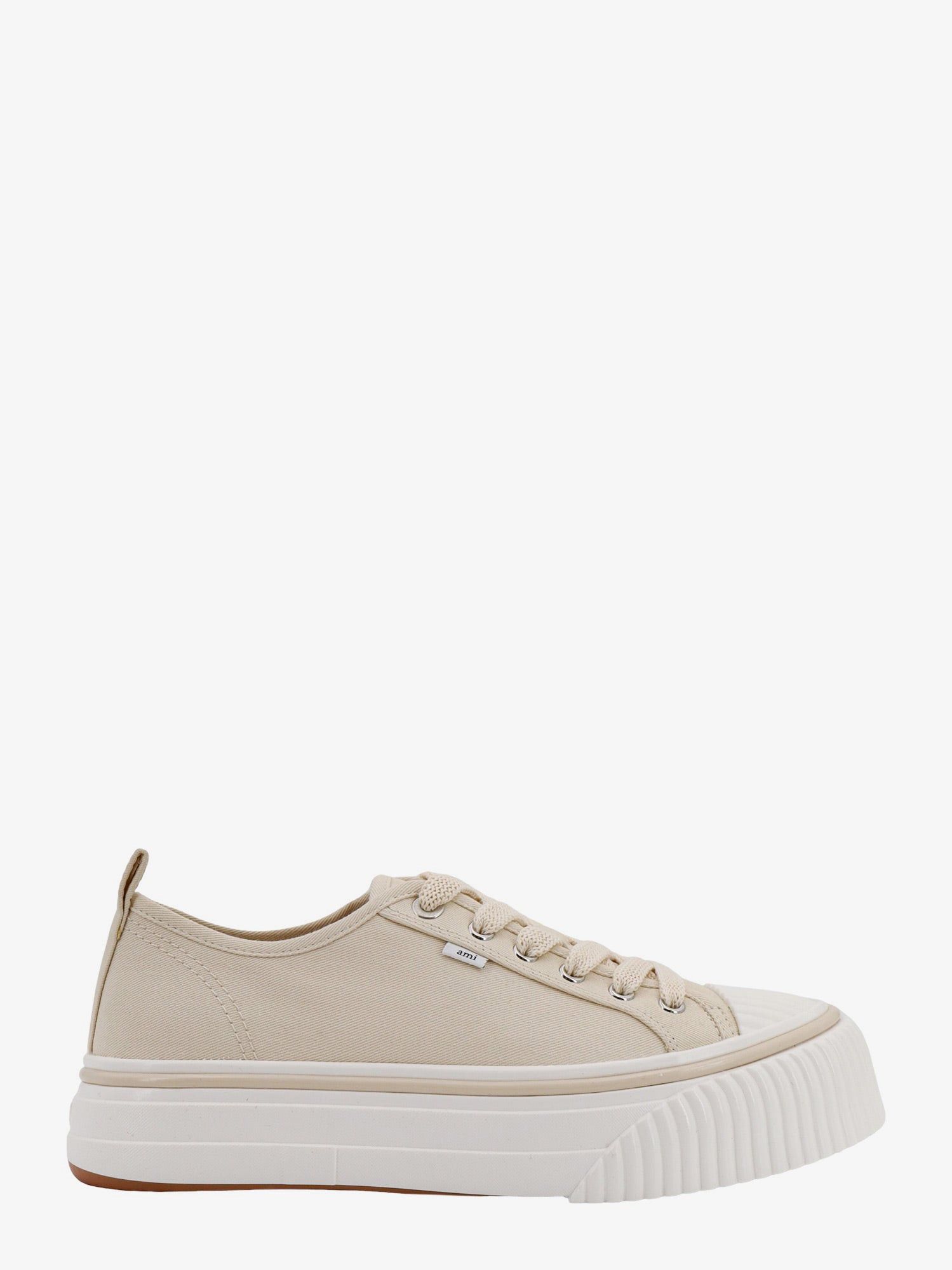 image of Ami Sn1980 Man Beige Sneakers, Men's