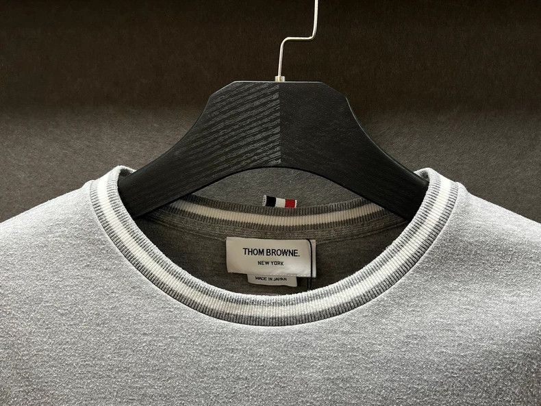 Thom Browne Thom Browne size0 Gray and white patchwork long sleeve hood Size US XS / EU 42 / 0 - 3 Thumbnail