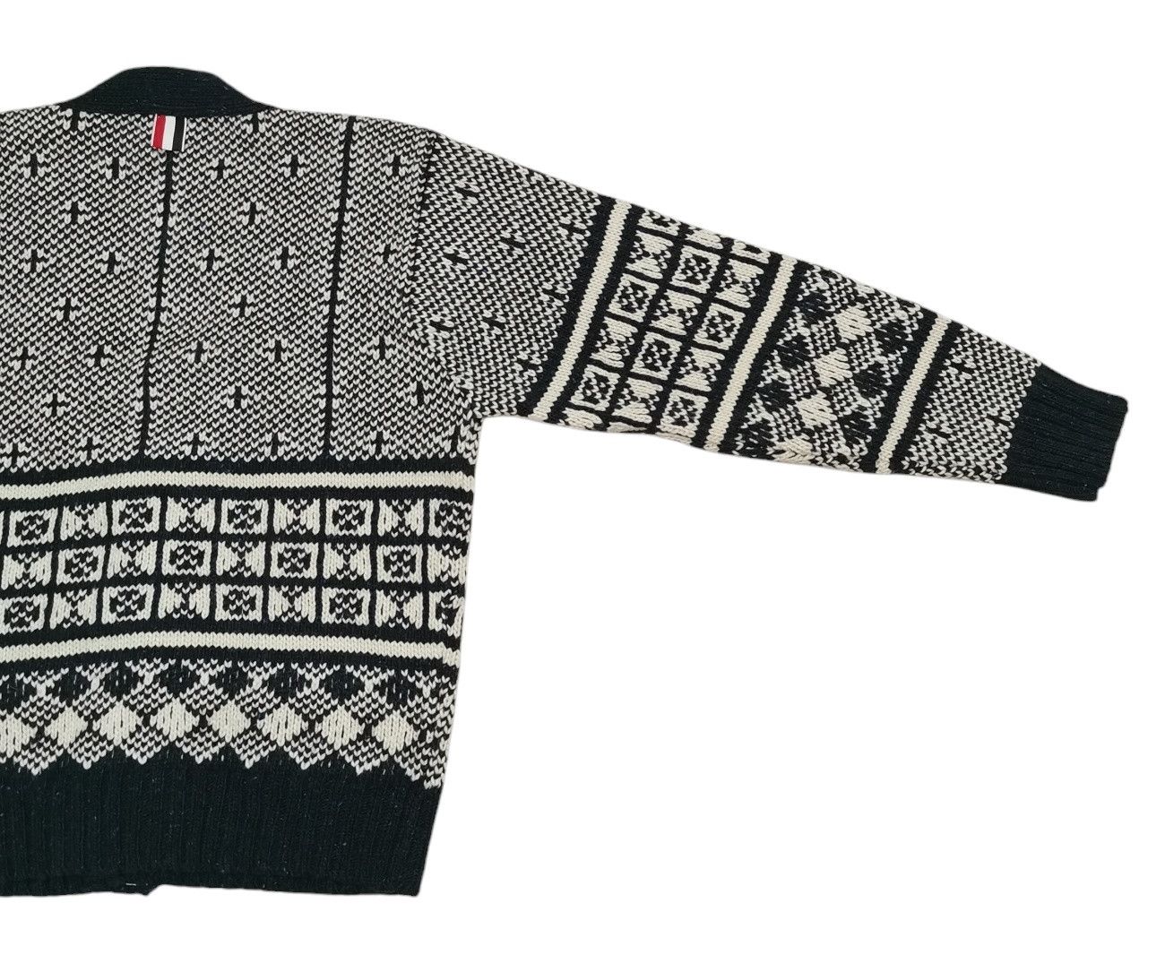 Thom Browne Thom Browne Mohair Blend 4 Bar Knit Cardigan Jacket Size US S / EU 44-46 / 1 - 14 Thumbnail