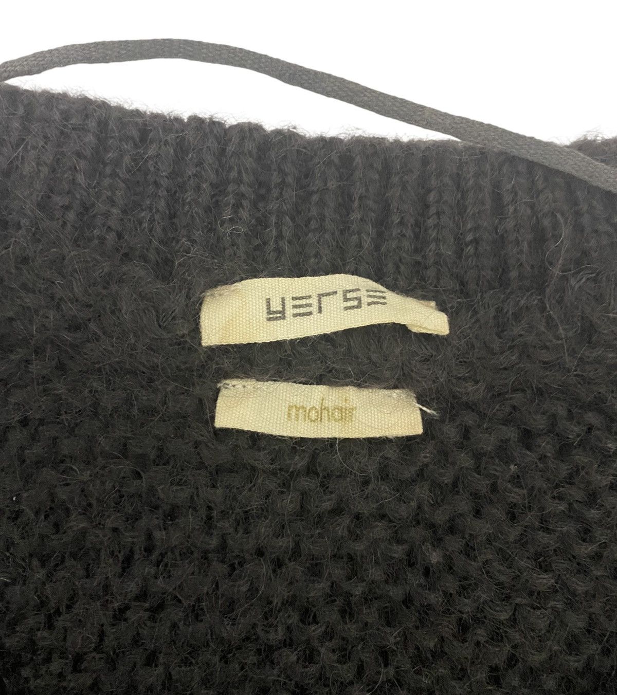 Aran Isles Knitwear × Designer × Le Grande Bleu (L.G.B.) Yerse Striped Crewneck Mohair Knit Sweater (C3) Size US S / EU 44-46 / 1 - 4 Thumbnail