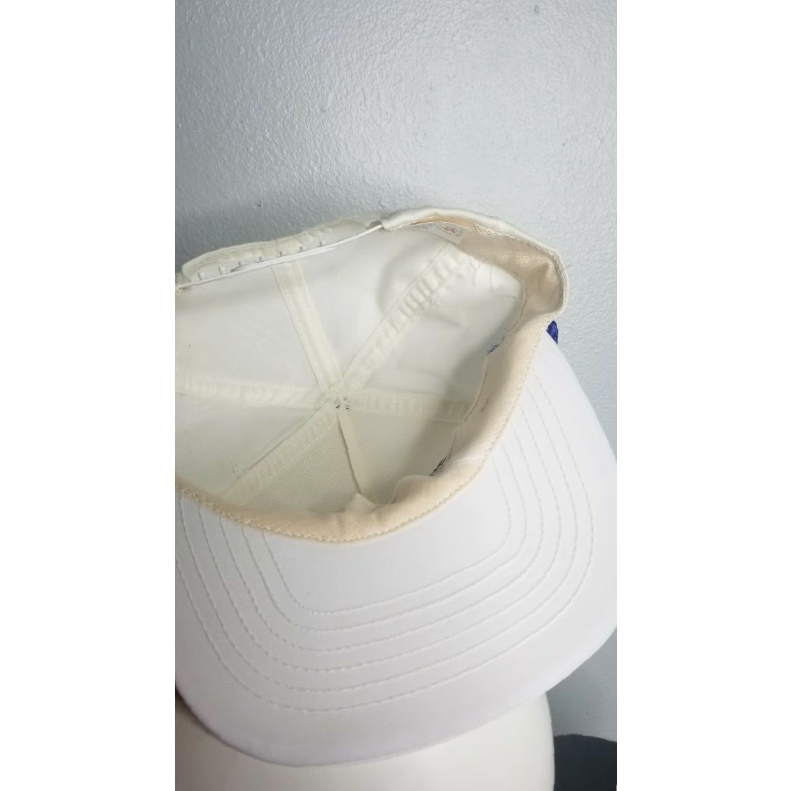 NASCAR Vintage 80s Bill Elliott Trucker Hat Snapback NASCAR Racing Dad Cap White Adjustable Cotton Men Hat Brand SKM Size ONE SIZE - 7 Thumbnail