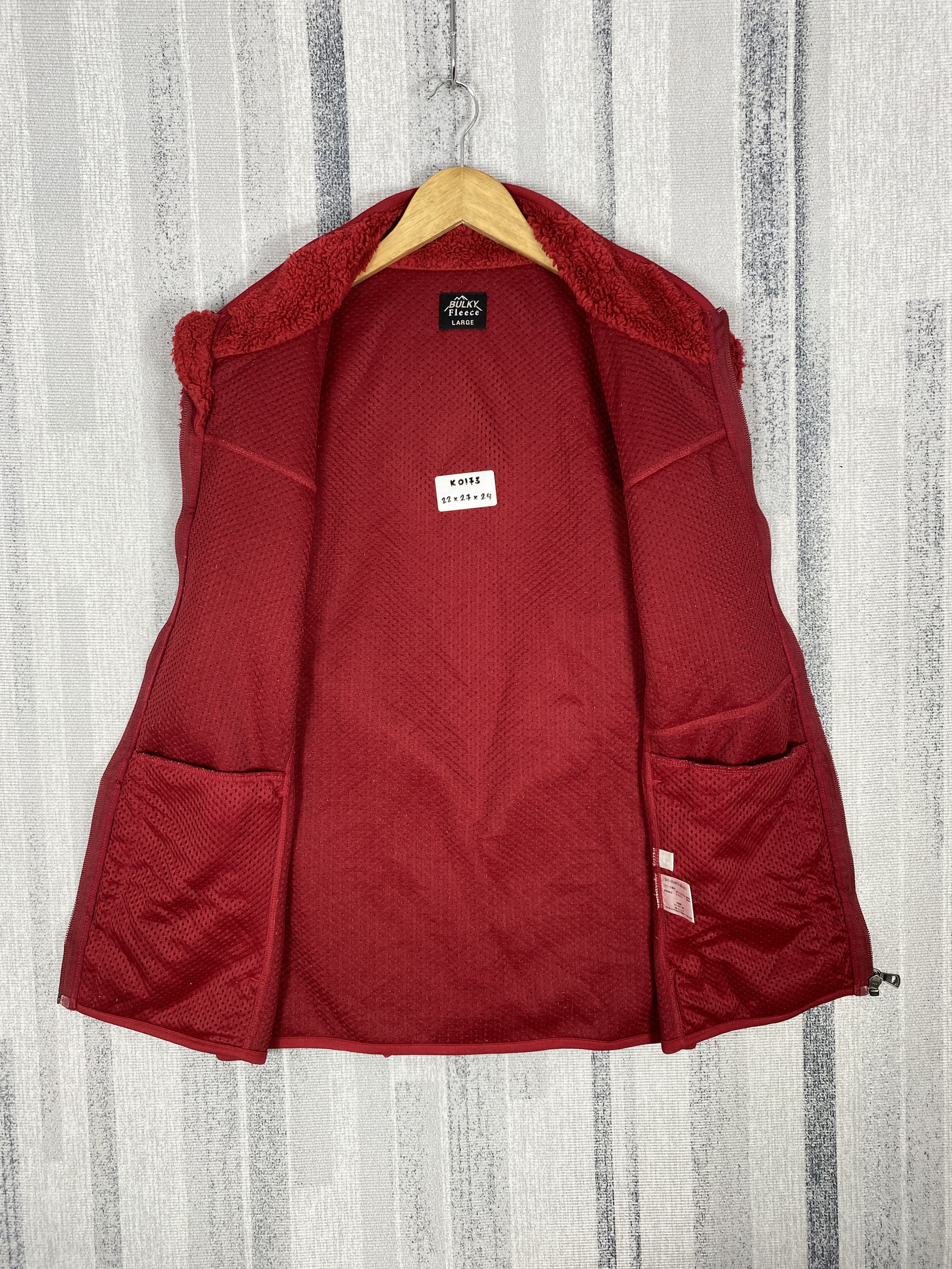 Uniqlo Vintage Uniqlo Bulky Fleece Jacket K0173 Size US S / EU 44-46 / 1 - 9 Thumbnail