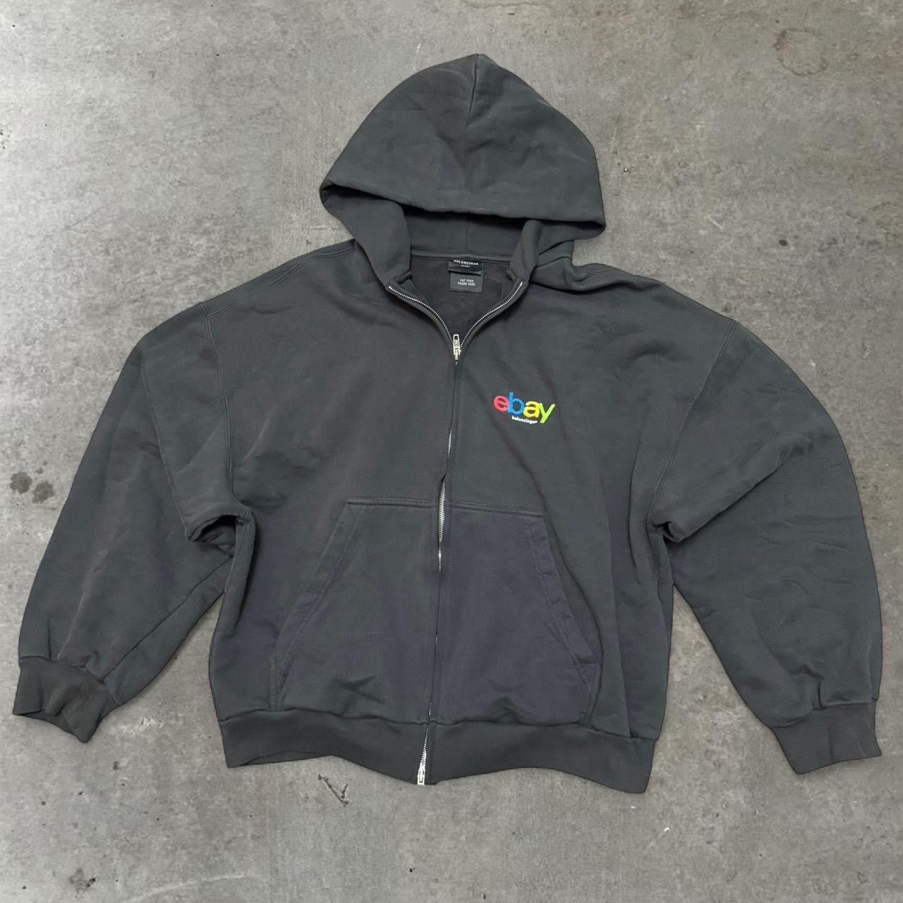 Balenciaga EBAY Zip Up hoodie