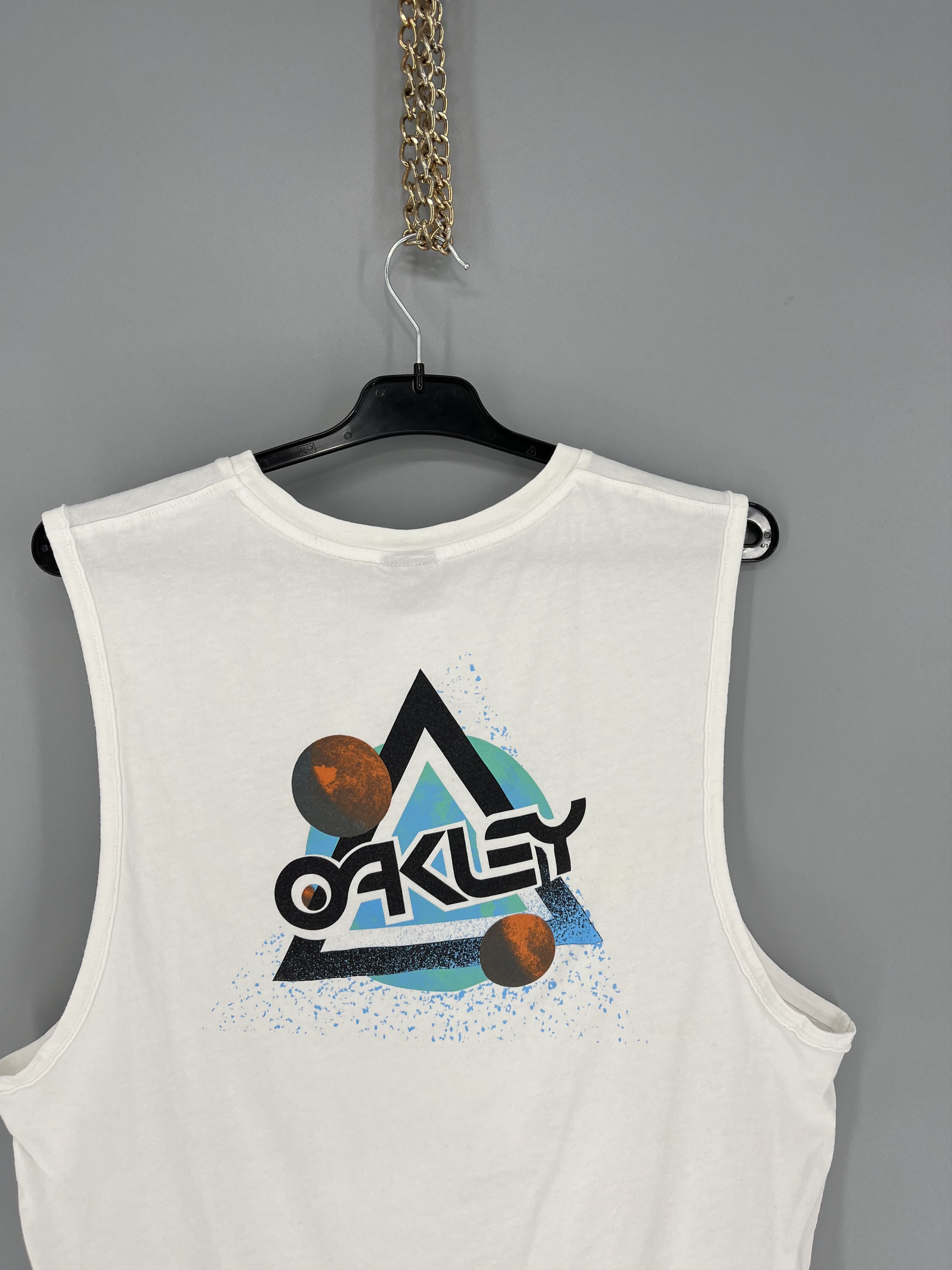 Oakley Oakley Vintage T Shirt Big Reflective Center Logo Size Size US M / EU 48-50 / 2 - 9 Thumbnail