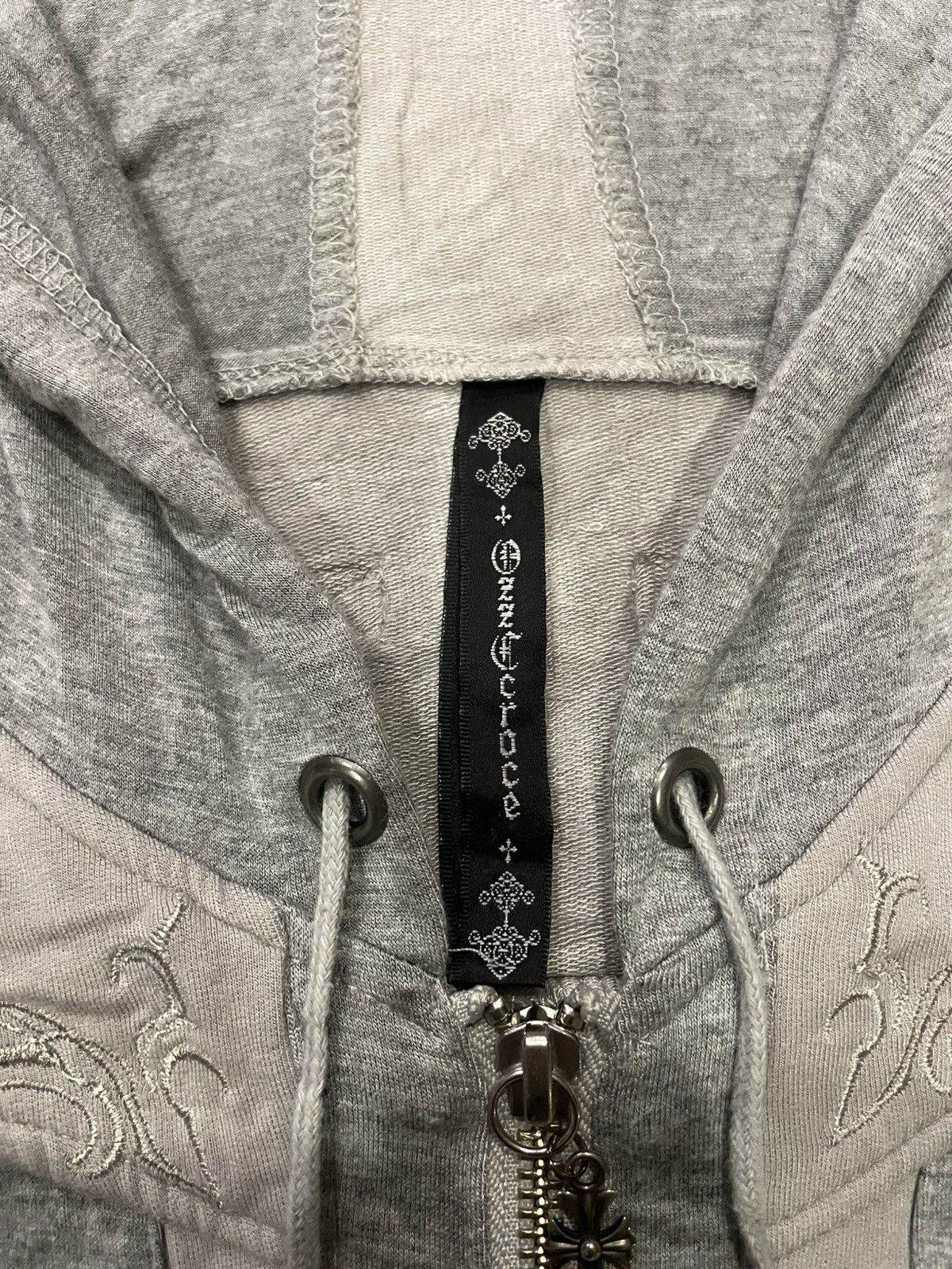 Japanese Brand Ozz Croce Punk Sleeveless Hoodie Size US S / EU 44-46 / 1 - 3 Thumbnail