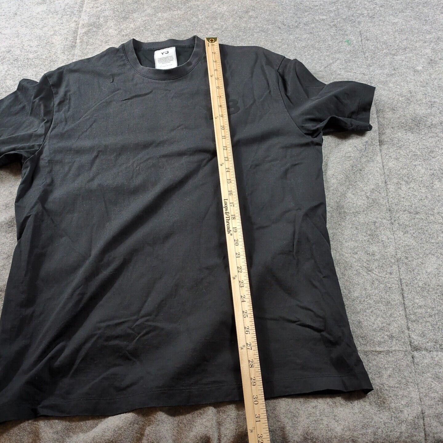 Y-3 Y-3 Shirt Men L Black Crew Yohi Yamamoto Logo Crew Japan Size US L / EU 52-54 / 3 - 5 Thumbnail