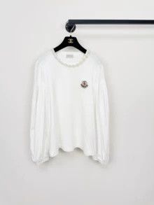 Moncler Moncler pearl long sleeves Size XL / US 12-14 / IT 48-50 - 1 Thumbnail