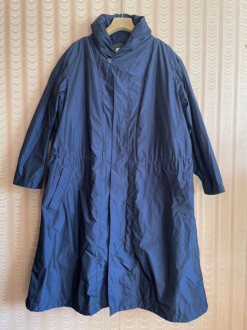 Issey Miyake issey miyake Navy blue loose trench coat jacket 2506-Nextar Size US M / EU 48-50 / 2 - 1 Thumbnail