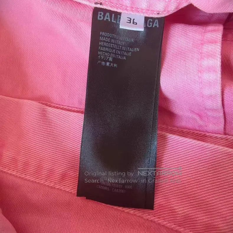 Balenciaga Balenciaga Logo Denim Jacket. Size US XS / EU 42 / 0 - 4 Thumbnail