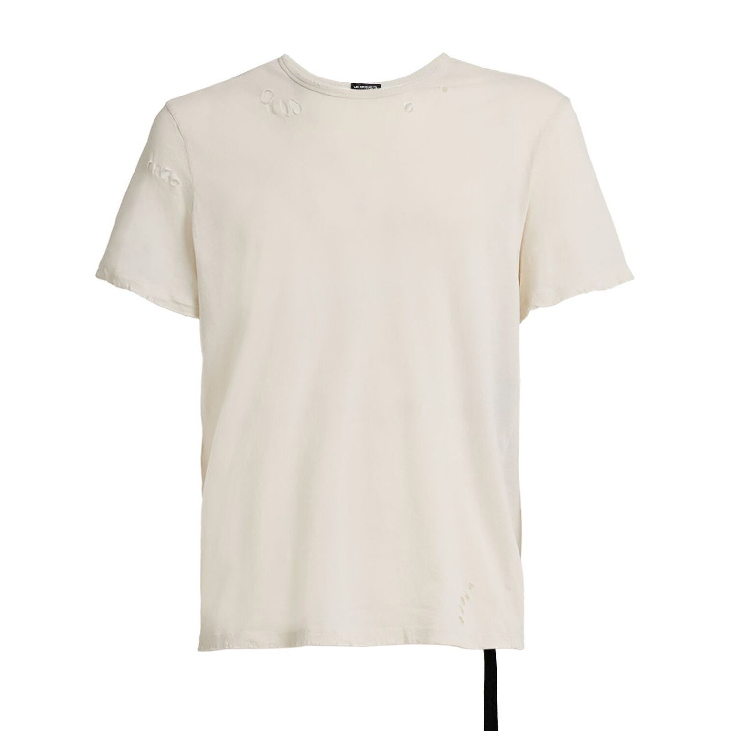 ANN DEMEULEMEESTER Ivory Baptist T-shirt New & Authentic (Me