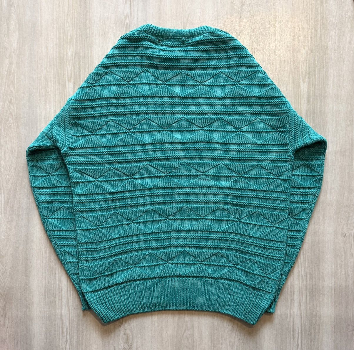 Vintage Vintage Bar Harbor Knits Geometric Knit Sweater Size US L / EU 52-54 / 3 - 6 Thumbnail