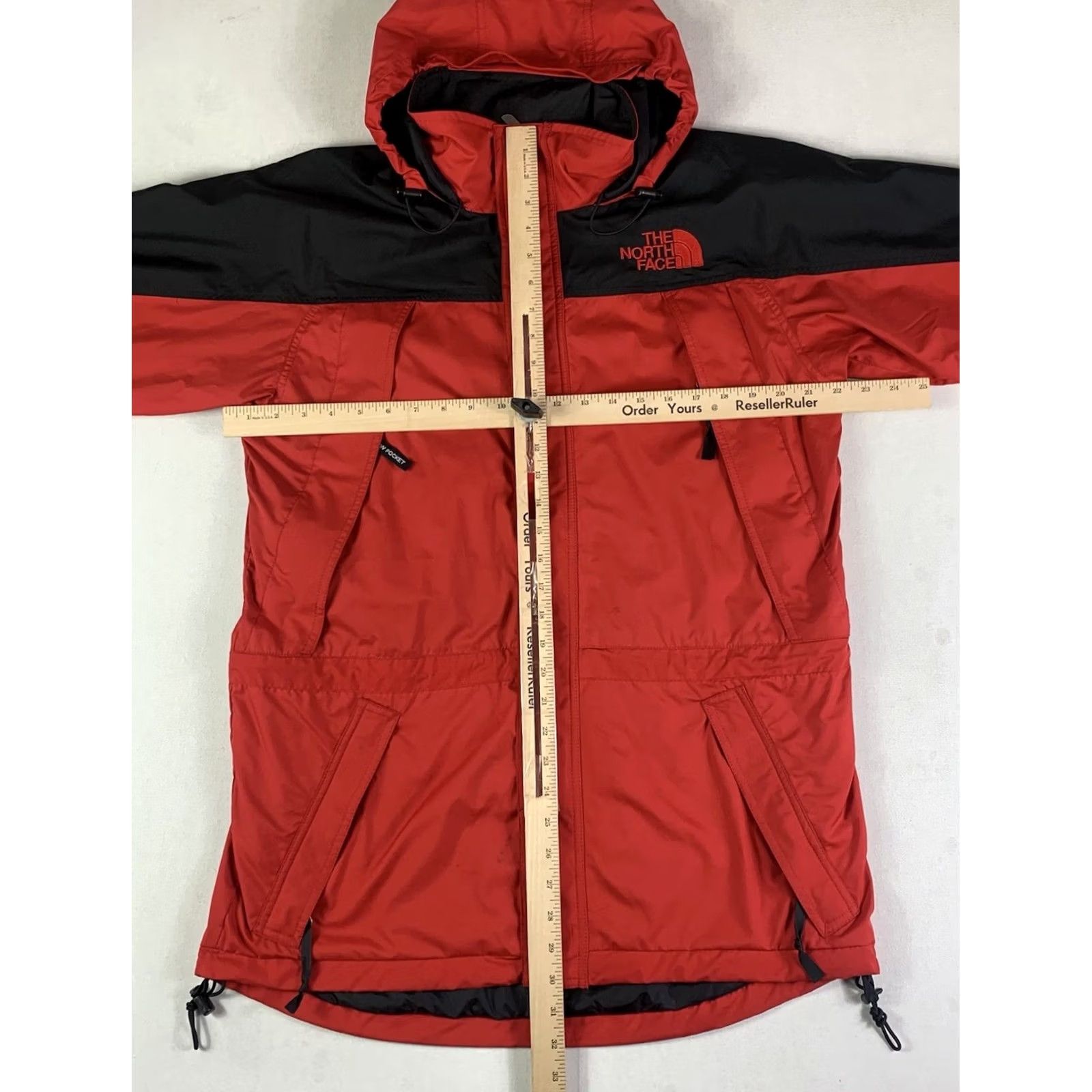 The North Face VINTAGE The North Face Kichatna Gore Tex Jacket Mens Medium Red 90s Rain Coat Water Resistant Mens Size US M / EU 48-50 / 2 - 6 Thumbnail