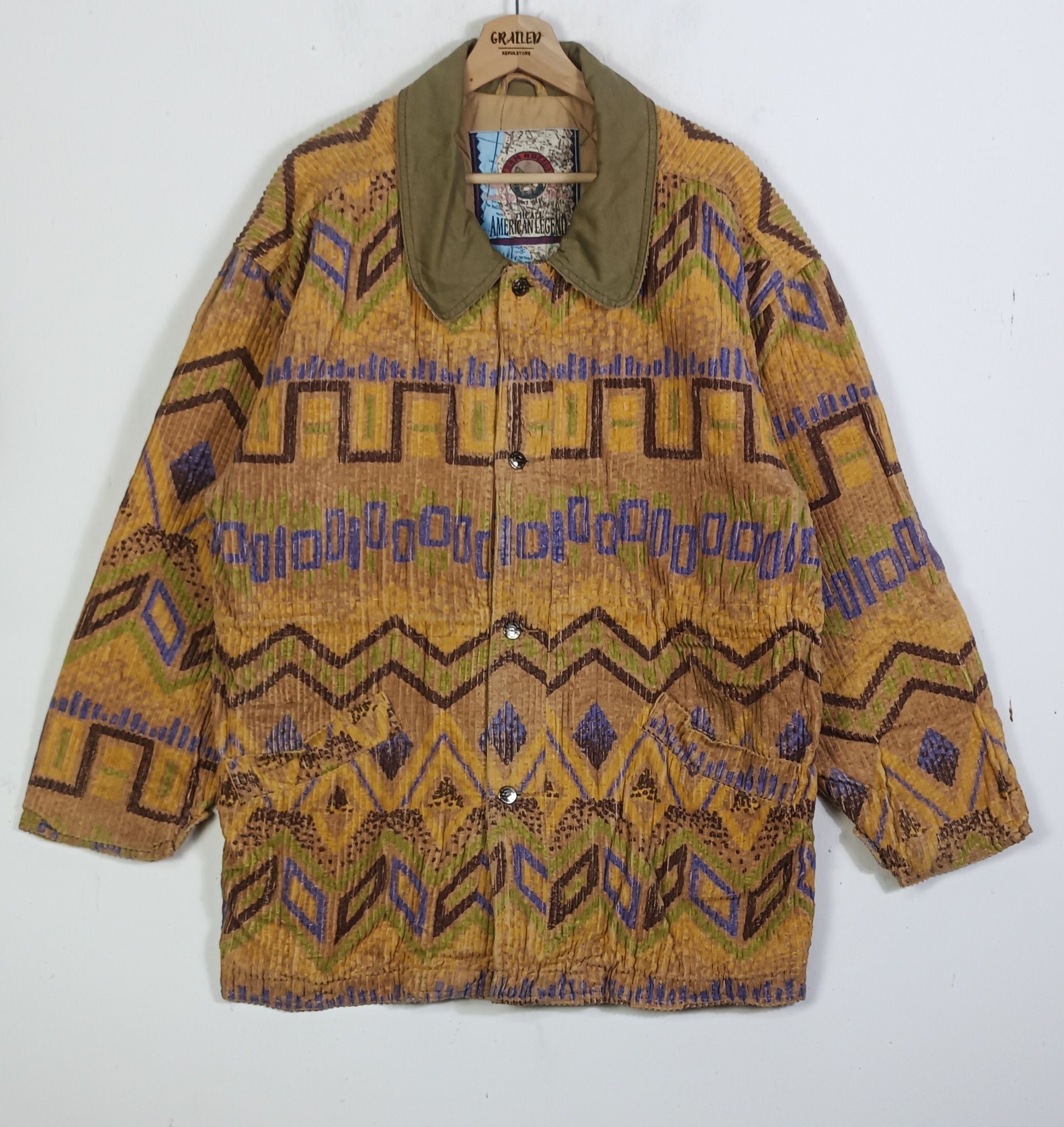 O'Neill Oneil American Lagend Navajo Corduroy Jacket Aztec Size US XL / EU 56 / 4 - 1 Thumbnail