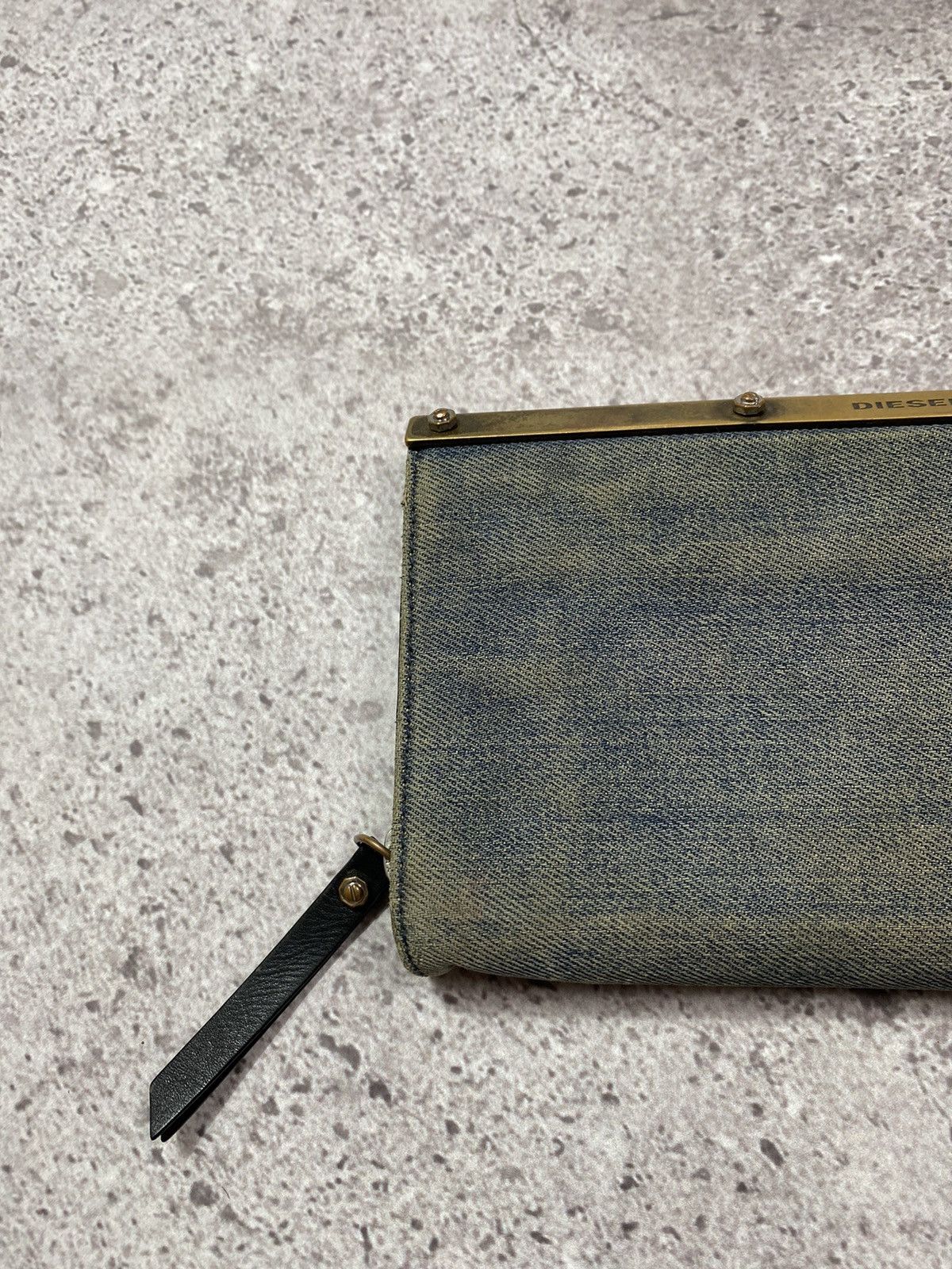 Diesel × Vintage DIESEL Avant Garde denim wallet Size ONE SIZE - 4 Thumbnail