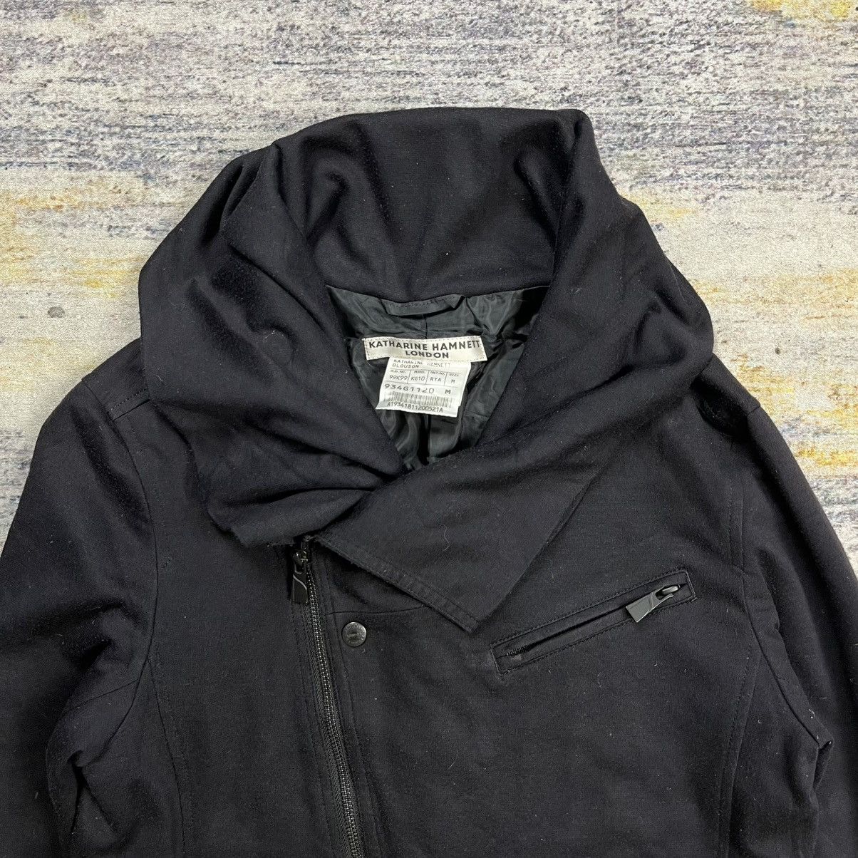 Katharine Hamnett London Katharine hamnett london blouson asymmetrical zipper jacket Size US M / EU 48-50 / 2 - 4 Thumbnail