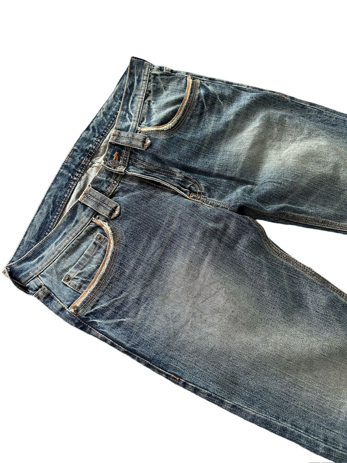 5351 POUR LES HOMMES [34x38] 00's EDGE By Rupert Japan mudmax denim Size US 34 / EU 50 - 8 Thumbnail