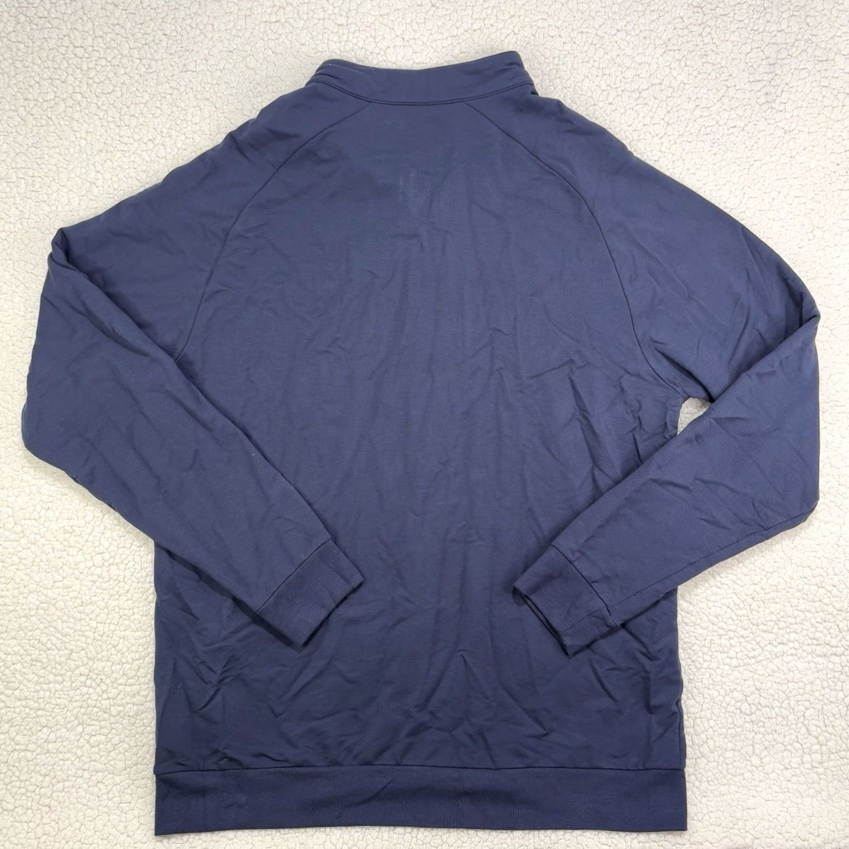 TravisMathew Travis Mathew Golf Pullover Mens XL Navy Blue Stretch Performance 1/4 Zip Size US XL / EU 56 / 4 - 6 Thumbnail