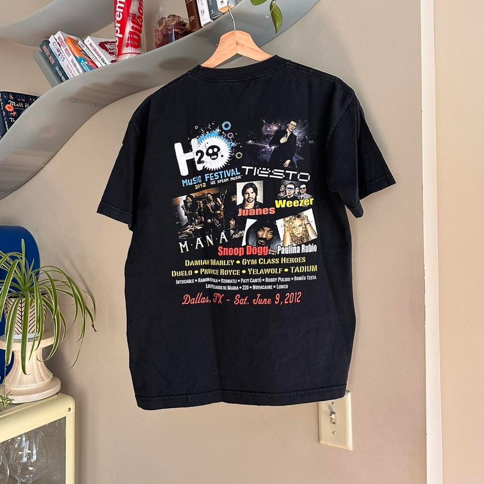 Band Tees × Rap Tees Vintage 2012 H2O Music Festival Shirt Size US M / EU 48-50 / 2 - 1 Thumbnail