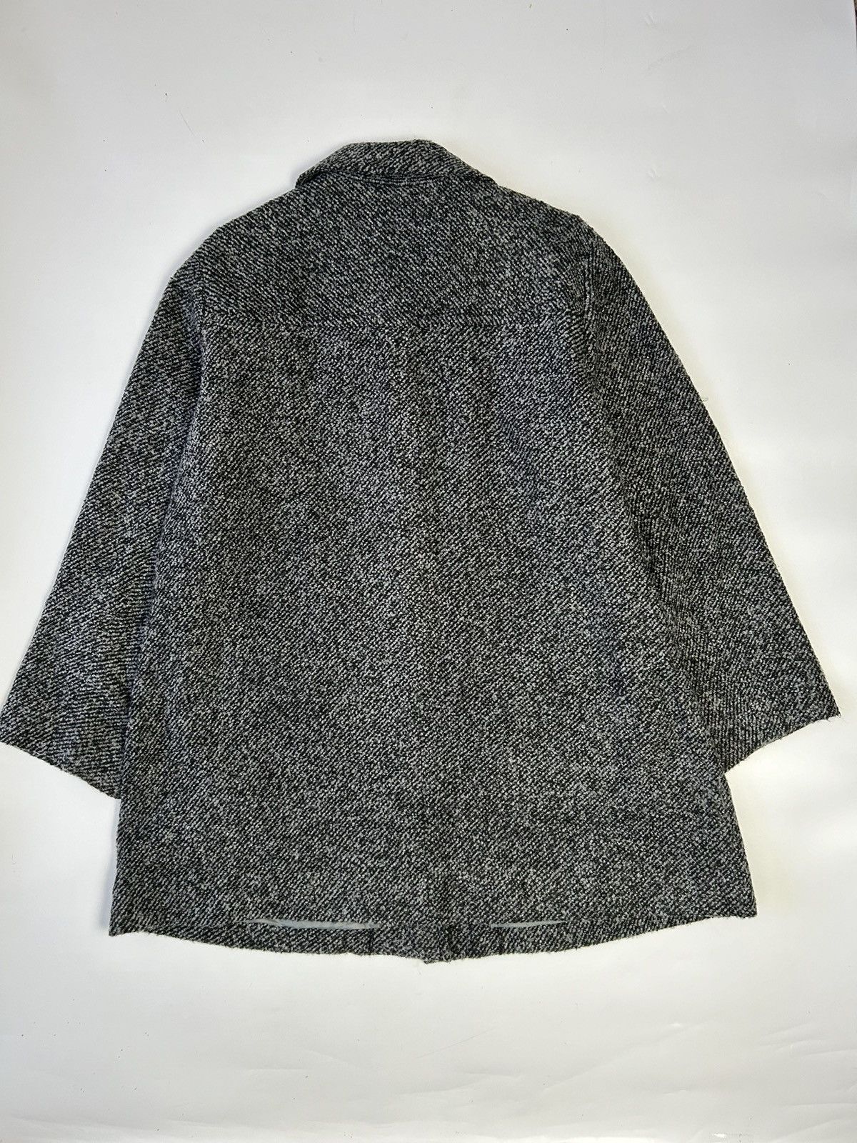 Japanese Brand × Lacoste CROCODILE WOOL GREY COAT Size XL / US 12-14 / IT 48-50 - 3 Thumbnail
