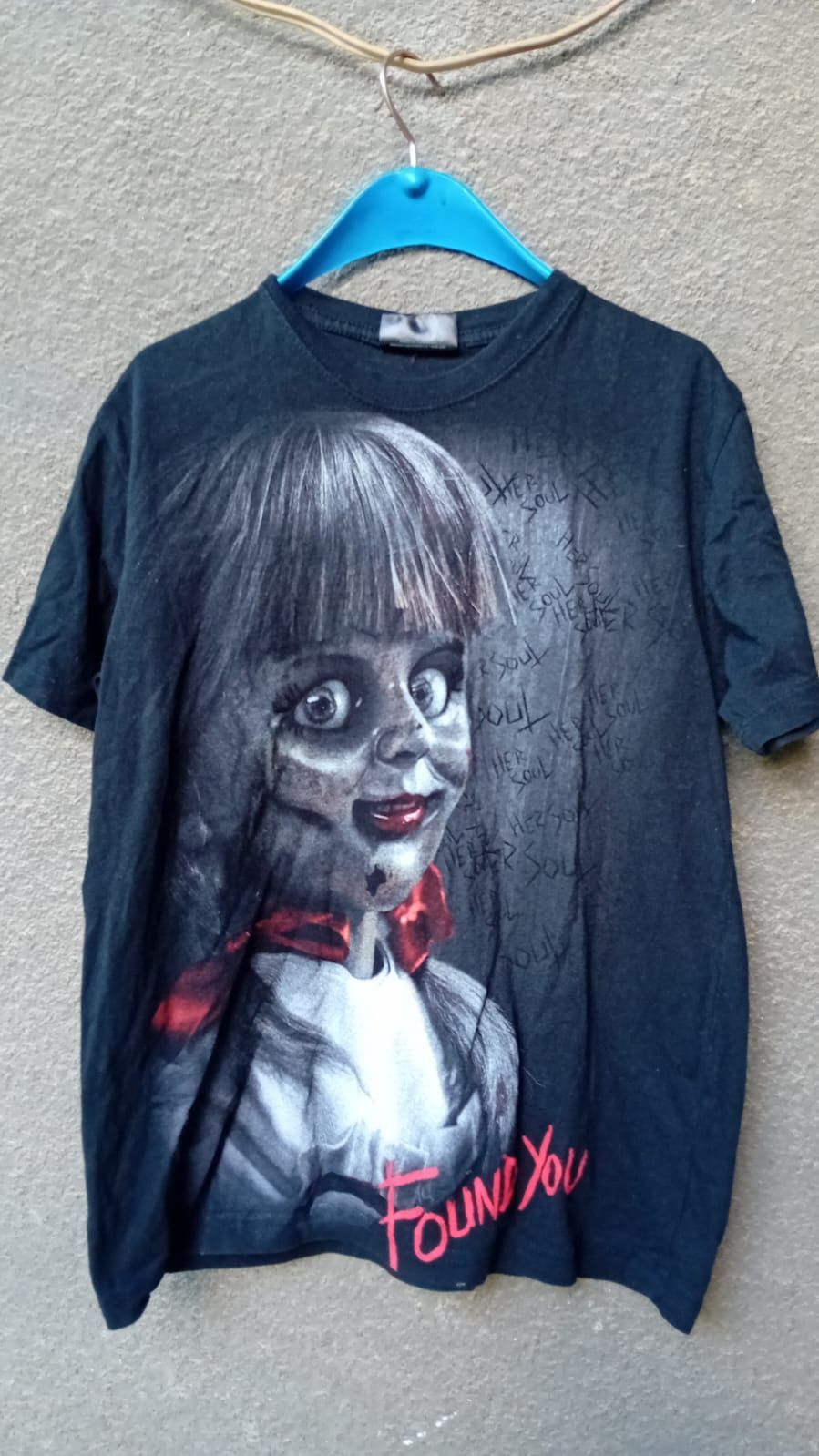 Other Annabelle The Conjuring Movie Found You t-shirt Horror Doll Size US M / EU 48-50 / 2 - 1 Thumbnail