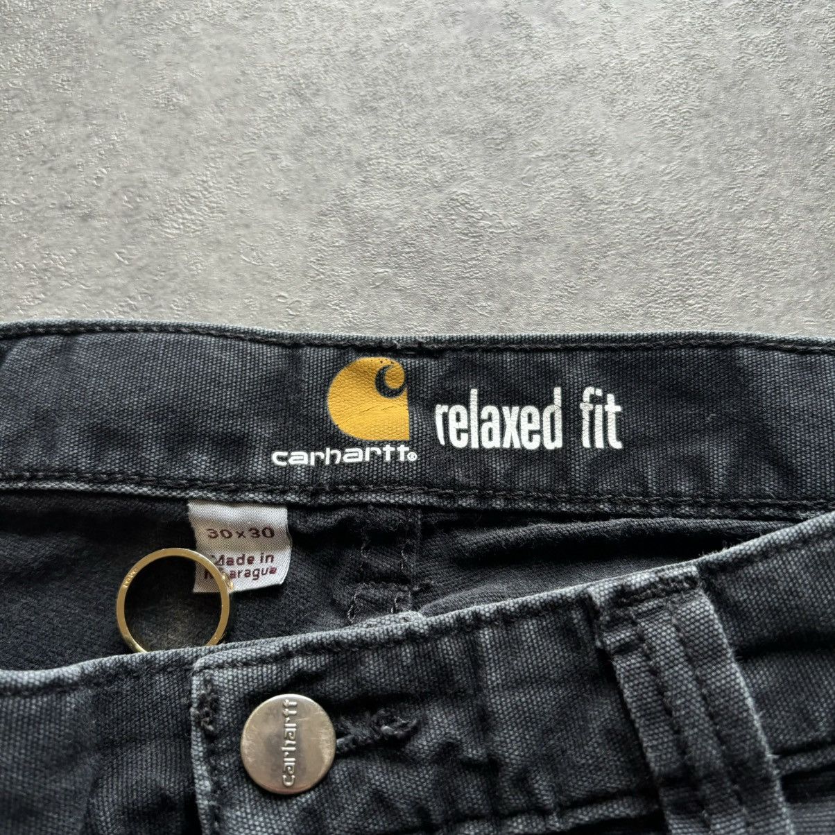 Carhartt Black carhartt carpenter relaxed fit pants Size US 30 / EU 46 - 11 Thumbnail