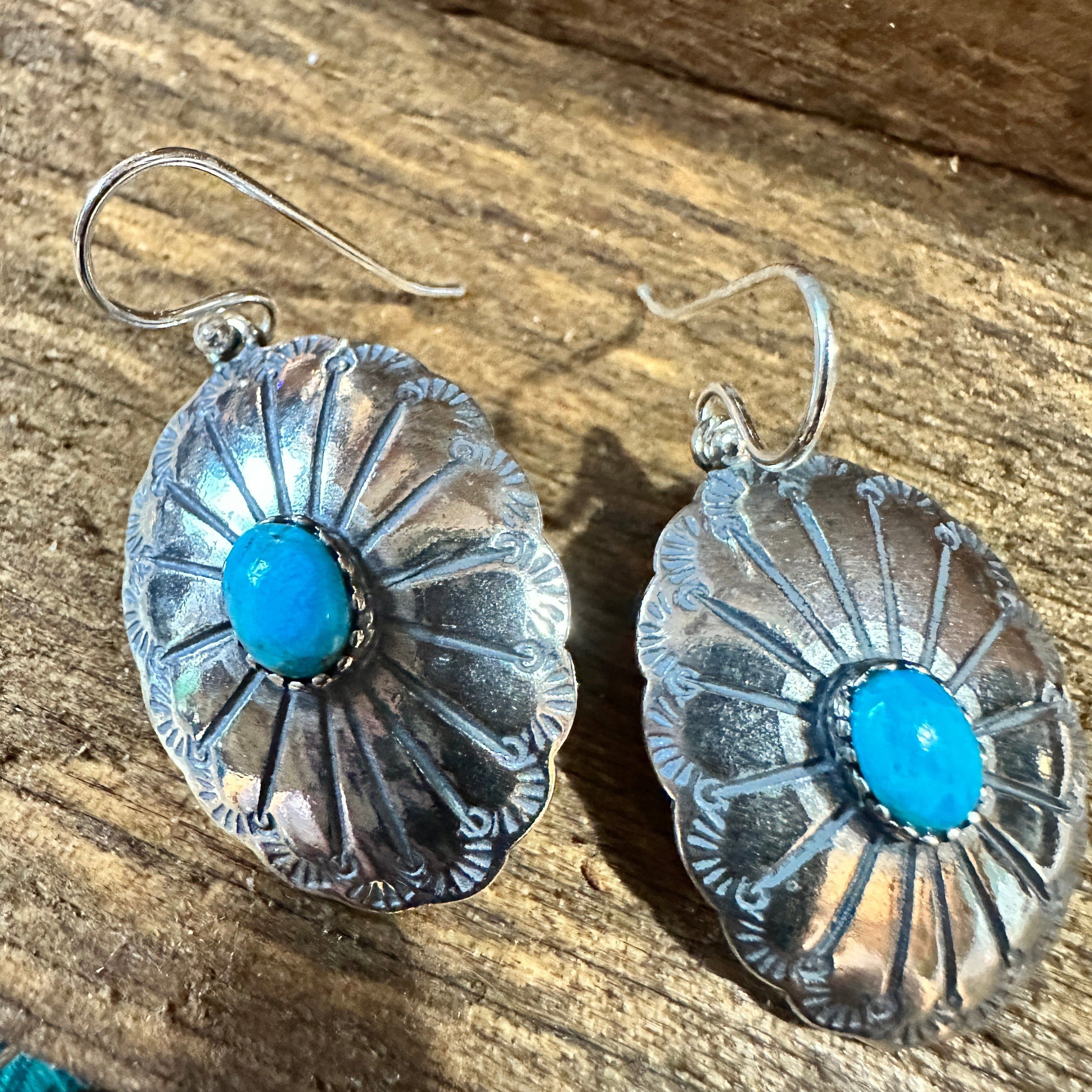 Other Turquoise Dreamcatcher Earrings in Sterling Silver Size ONE SIZE - 6 Thumbnail