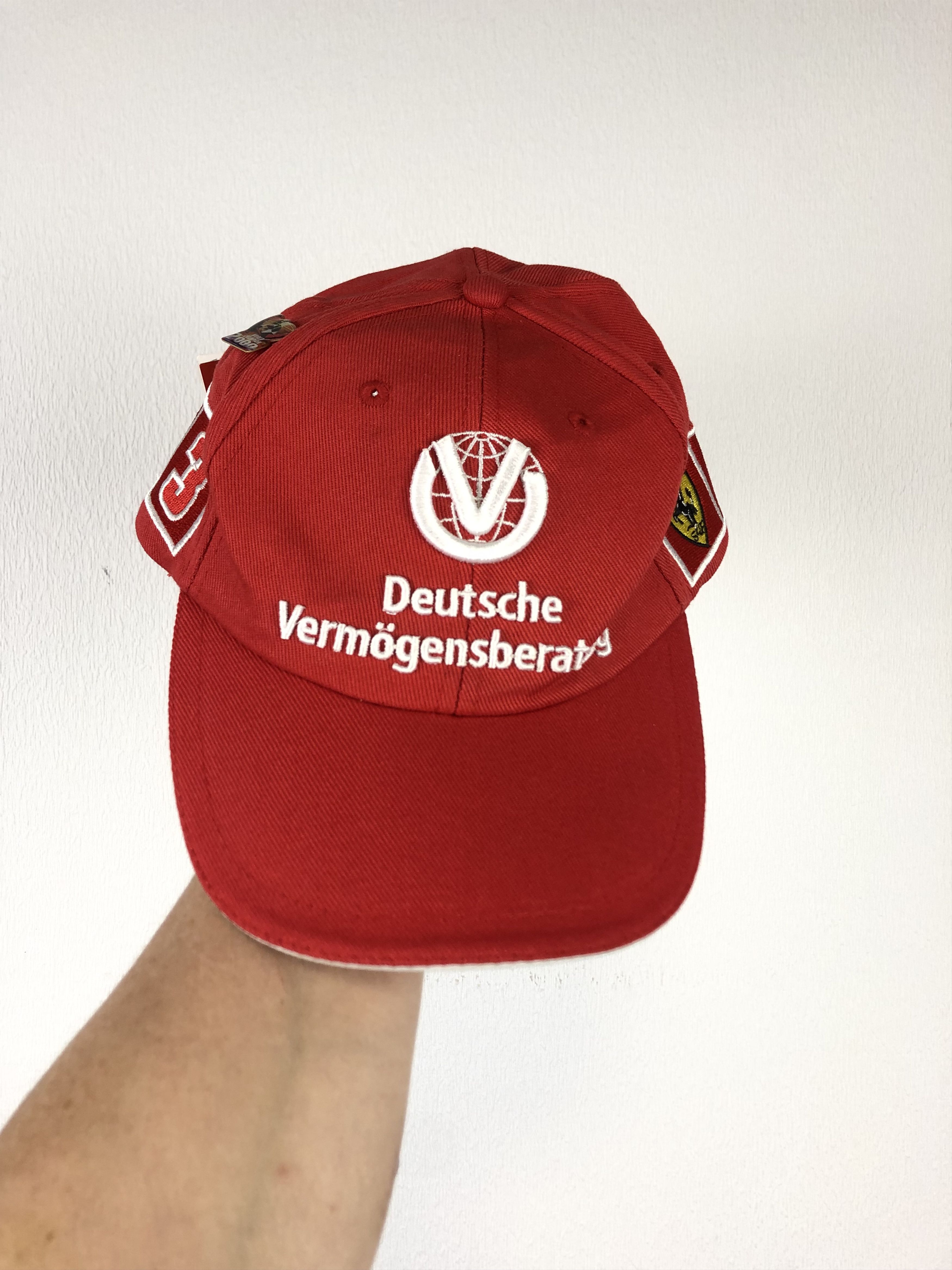 Ferrari × Vintage Vintage Ferrari Snapback Hat Cap Red New Rare Racing Size ONE SIZE - 1 Thumbnail