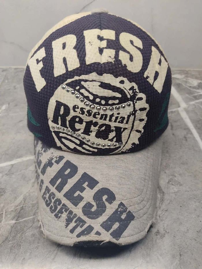 Japanese Brand Vintage Essential Rerax Distressed Style Trucker Hat Cap Size ONE SIZE - 2 Thumbnail