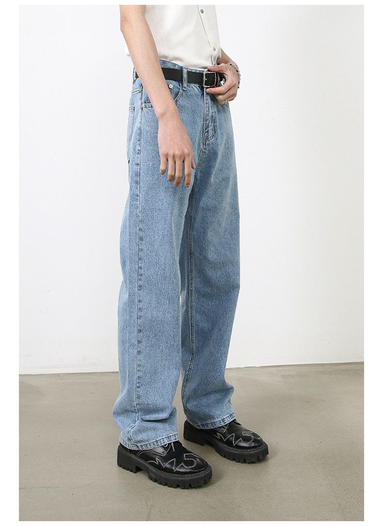 Japanese Brand × Jean Japanese street style classic simple versatile washed jeans Size US 32 / EU 48 - 4 Thumbnail