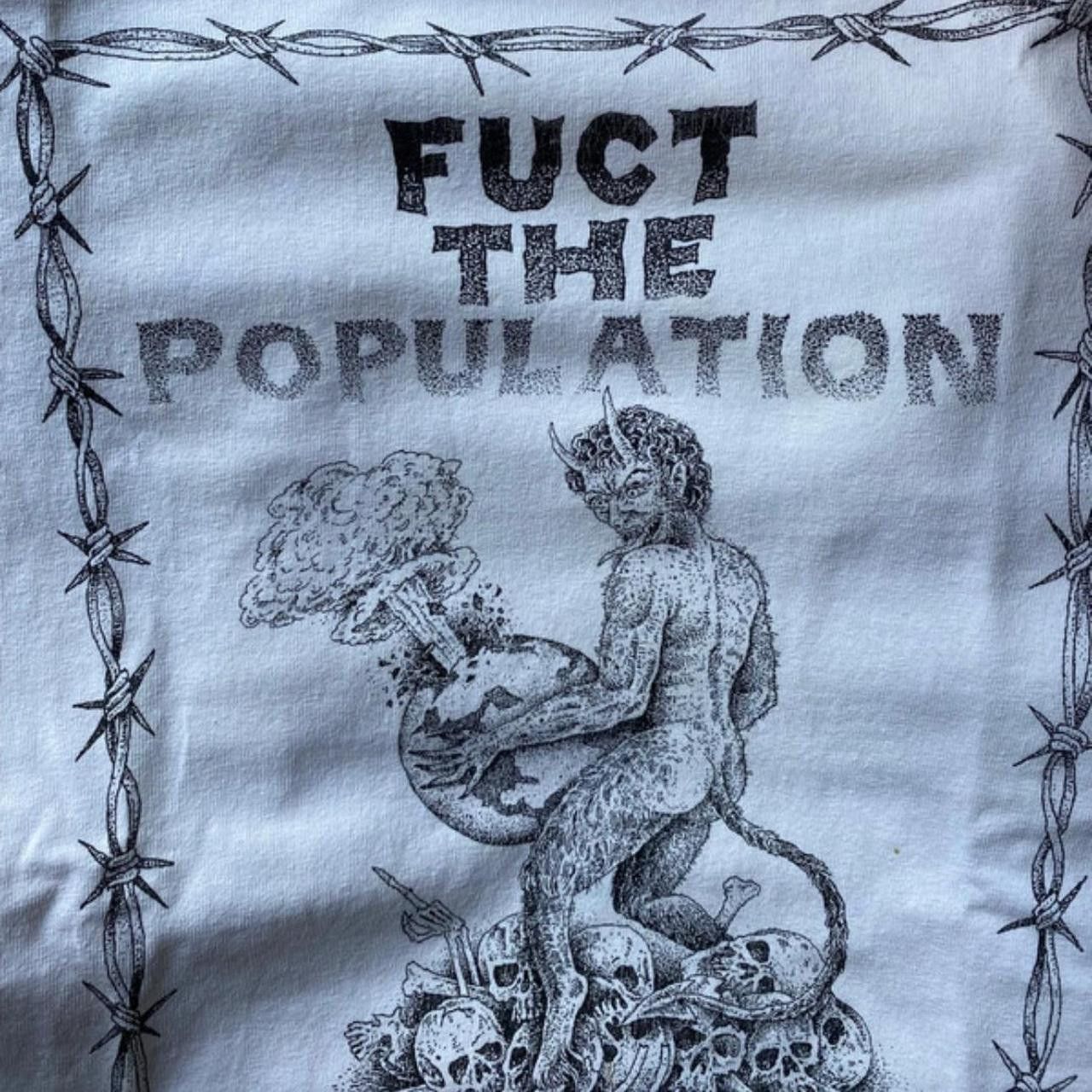FUCT × Fuck The Population Ftp x Fuct Devil Tee Size US XL / EU 56 / 4 - 2 Thumbnail