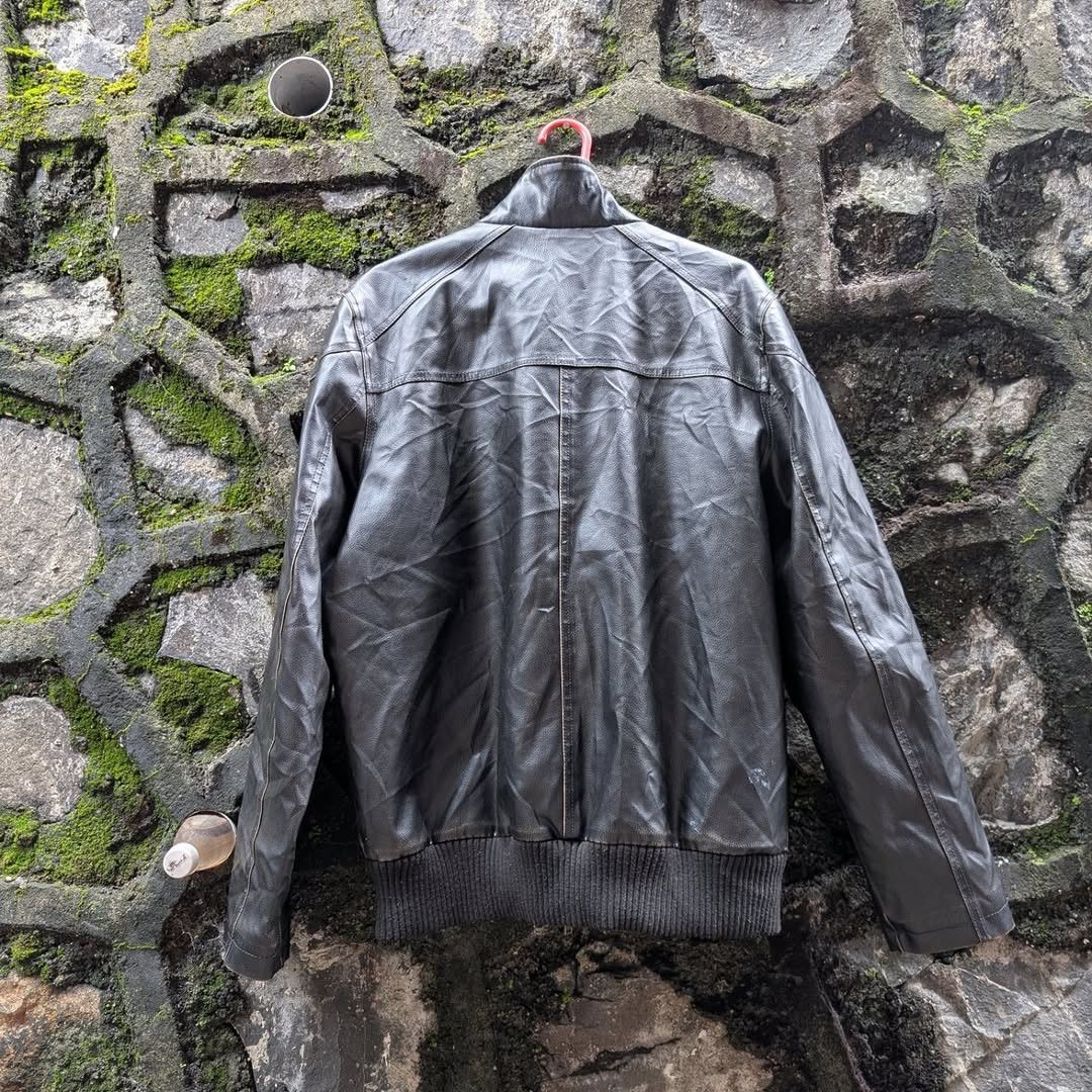 Guess GUESS LEATHER JACKET Size US L / EU 52-54 / 3 - 3 Thumbnail