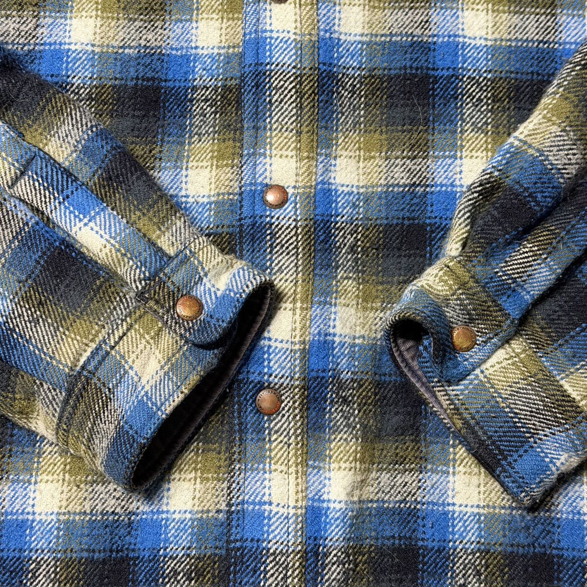 Quiksilver Vintage Quiksilver Quikjean Flannel Grunge Snap Y2K Large Size US L / EU 52-54 / 3 - 6 Thumbnail
