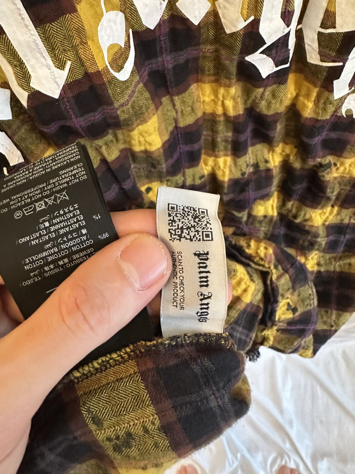 Palm Angels Palm Angels Plaid Shirt Size US M / EU 48-50 / 2 - 7 Thumbnail