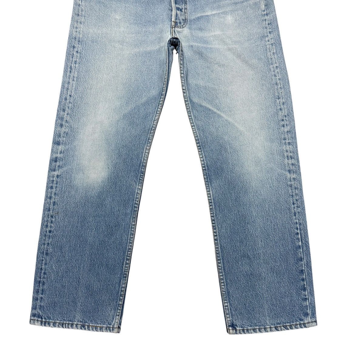 Levi's Vintage 90s Levis 501 Faded Blue Jeans Size US 35 - 6 Thumbnail