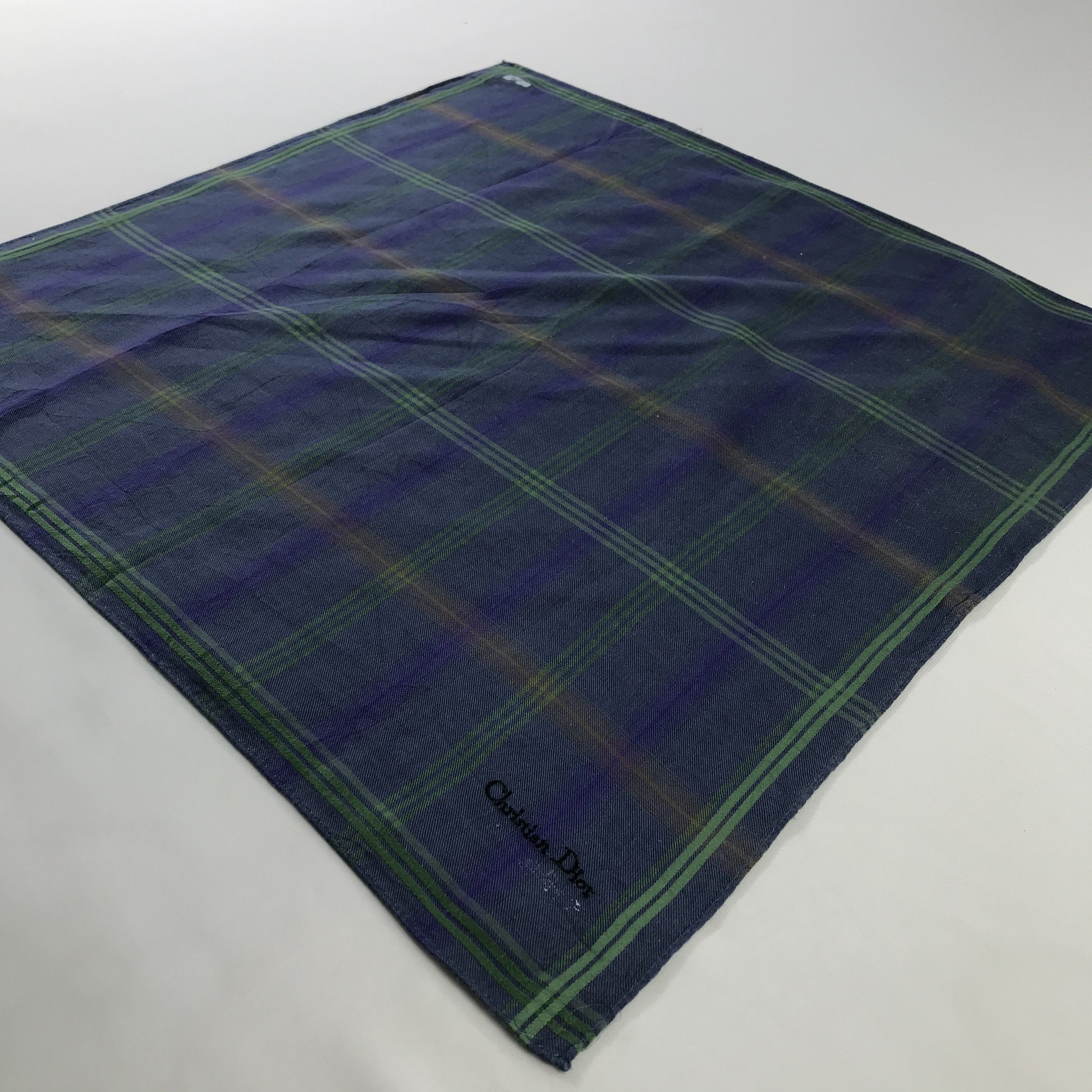 Christian Dior Monsieur × Vintage Christian Dior Bandana / Handkerchief / Neckerchief - S479 Size ONE SIZE - 2 Thumbnail