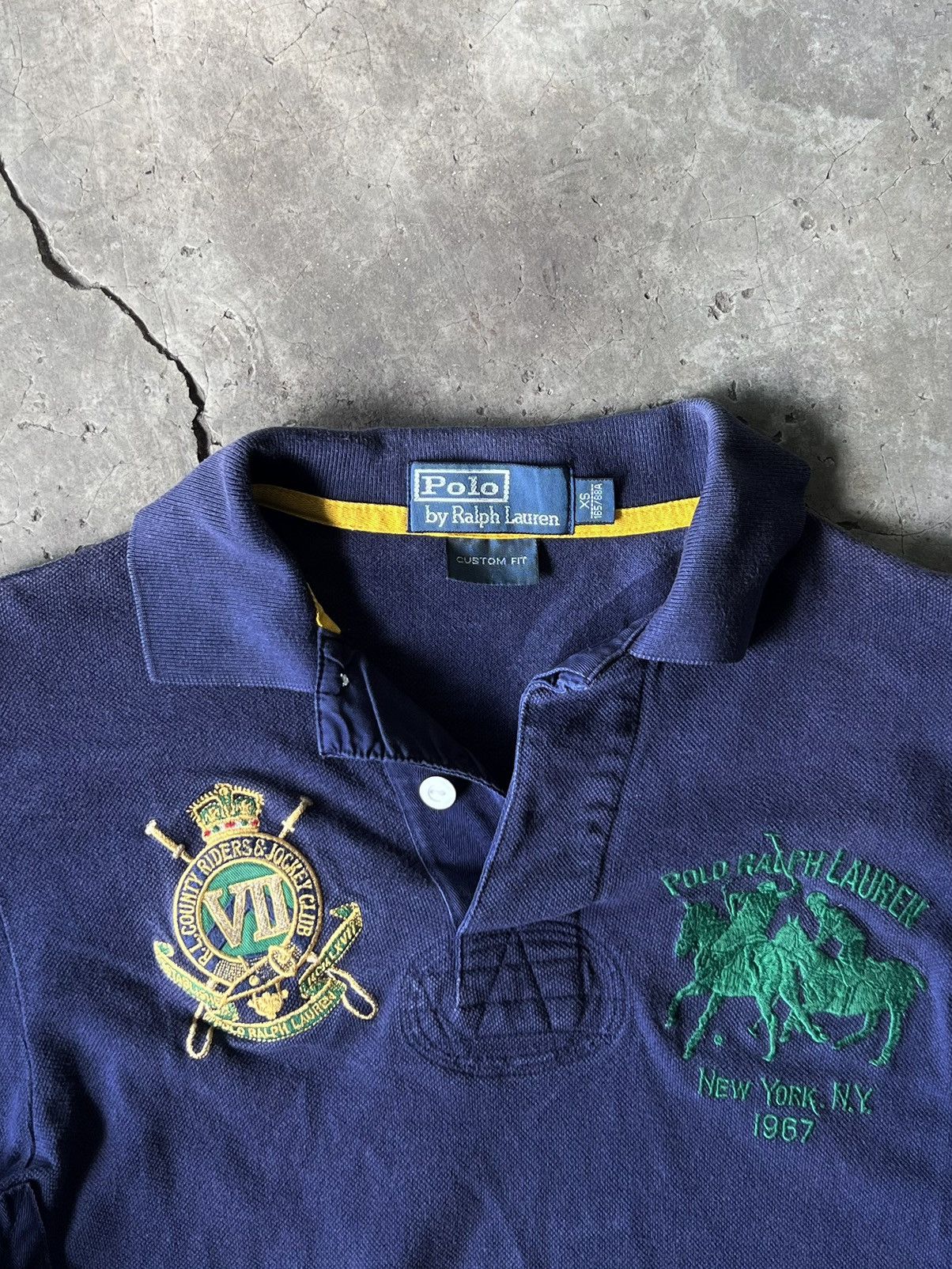 Polo Ralph Lauren Polo Ralph Lauren Big Logo Polo T Shirt Tee Chief Keef Size US XXS / EU 40 - 13 Thumbnail