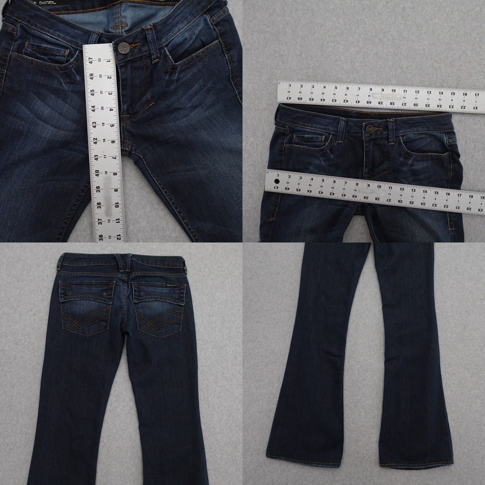 Denime William Rast Jeans Womens 26 Blue Belle Bootcut Denim Casual 26X31 Ladies Regular Denim Blue Bootcut Womens Jeans 26 Size 26" / US 2 / IT 38 - 9 Thumbnail