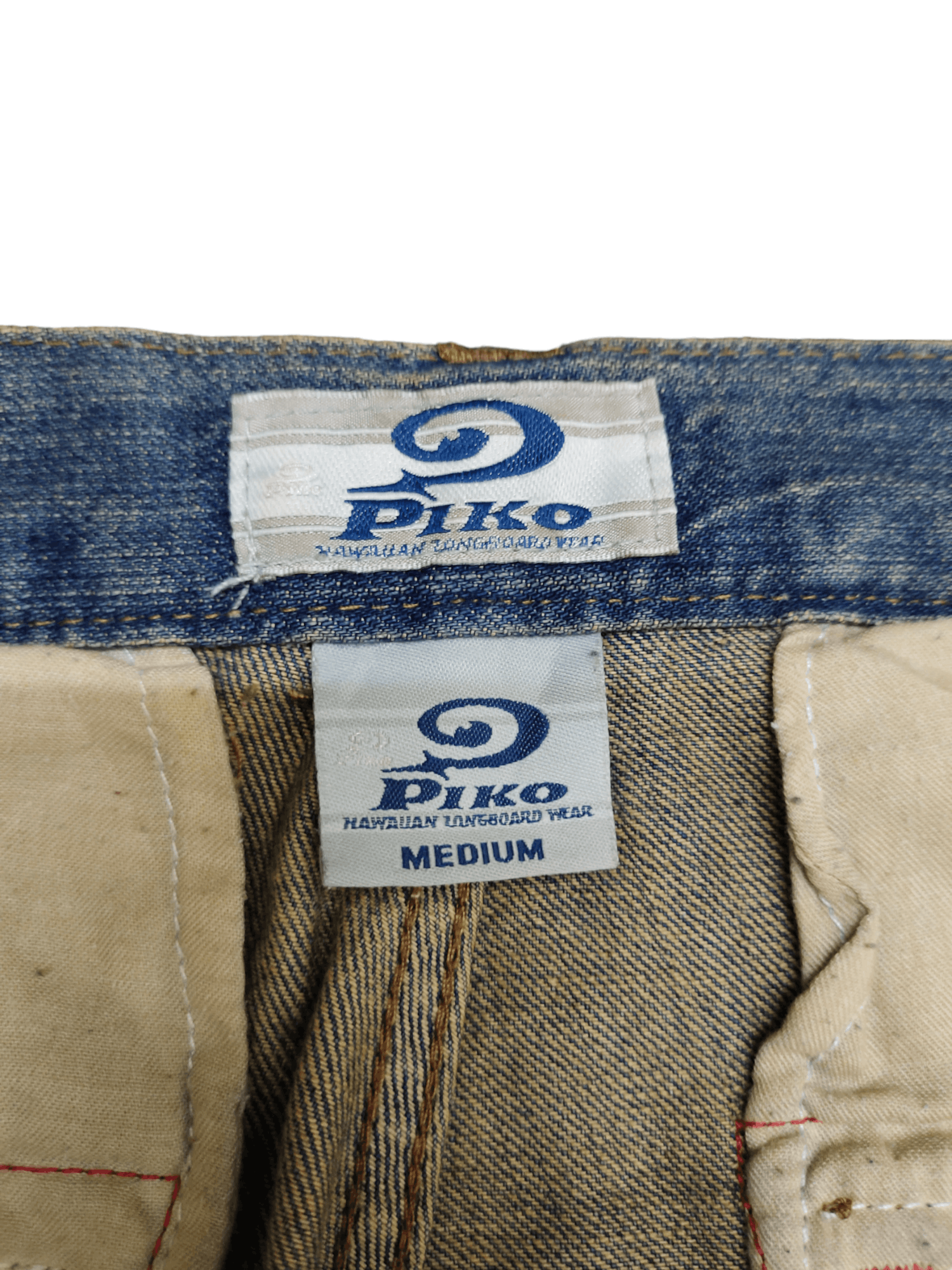 Vintage Piko Cargo Wide Leg Denim Y2k Jnco Baggy Jeans Size US 30 / EU 46 - 11 Thumbnail