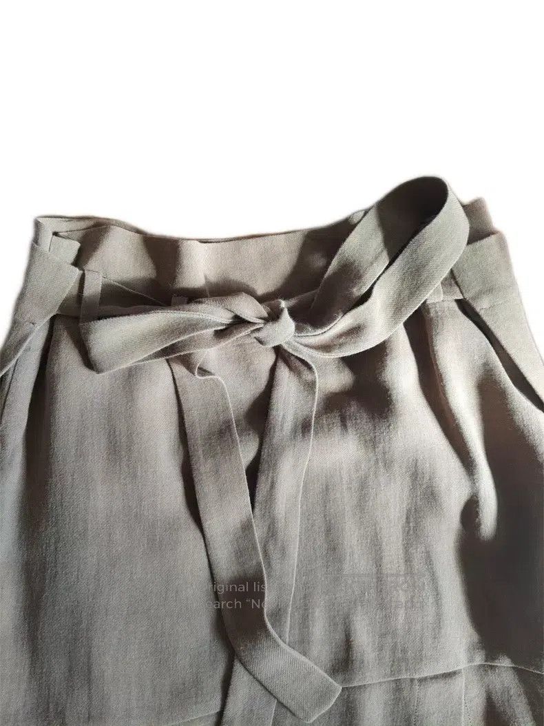 Vivienne Westwood Vivienne Westwood Khaki Reversible Flower Bud Skirt Size 25" / US 0 / IT 36 - 4 Thumbnail