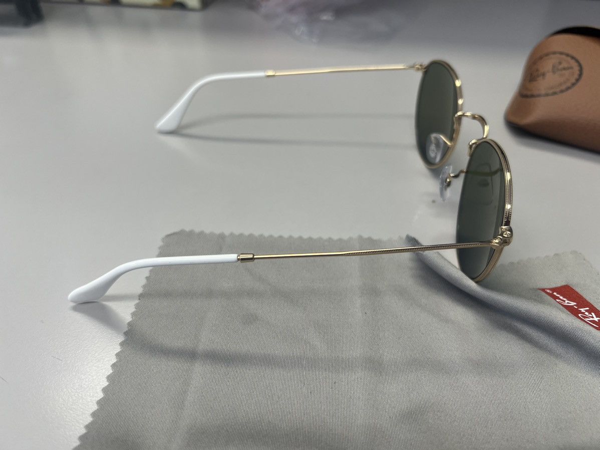 RayBan Ray Ban Gold plated round frame + Polarized lenses Size ONE SIZE - 4 Thumbnail