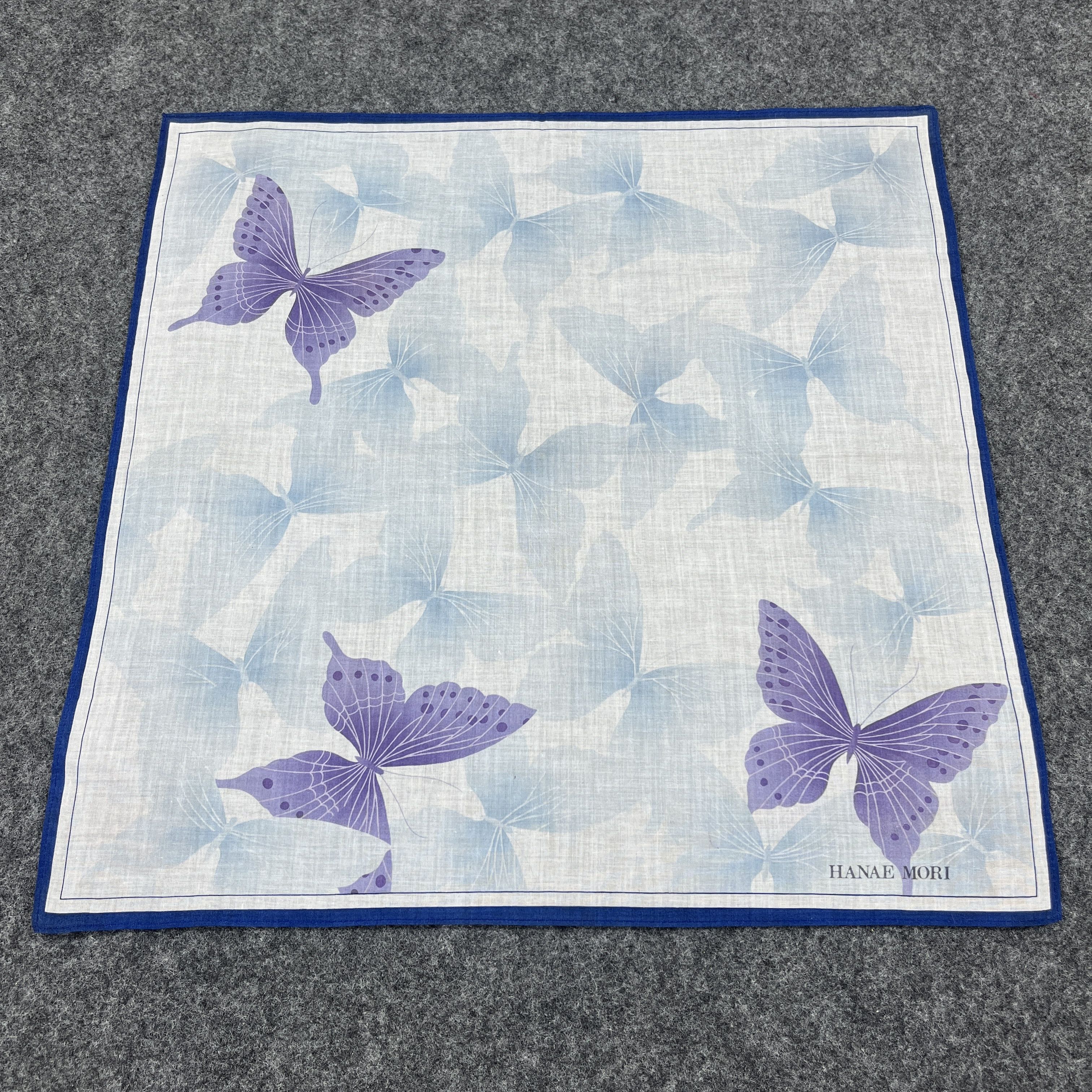 Vintage Vintage Hanae Mori Bandana / Handkerchief / Neckerchief B211 Size ONE SIZE - 4 Thumbnail