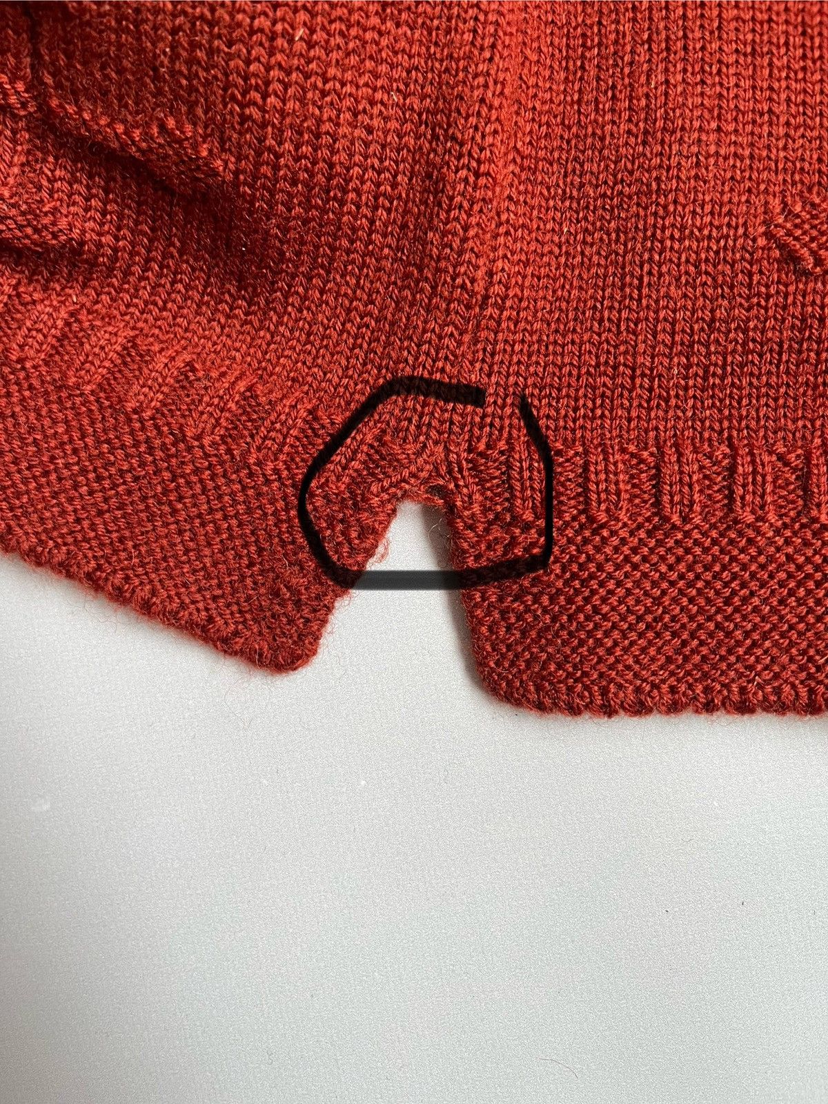 Le Tricoteur Guernsey Vintage Traditional Guernsey Brown Cross Wool Jumper Sweater Size US L / EU 52-54 / 3 - 11 Thumbnail