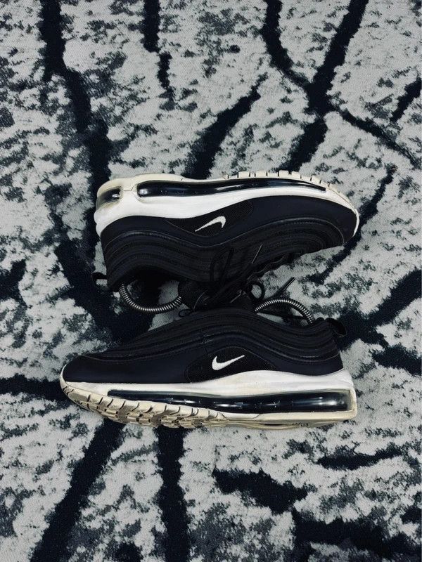 Nike Nike Air Max 97 shoes black white 38.5 Size US 8.5 / IT 38.5 - 3 Thumbnail