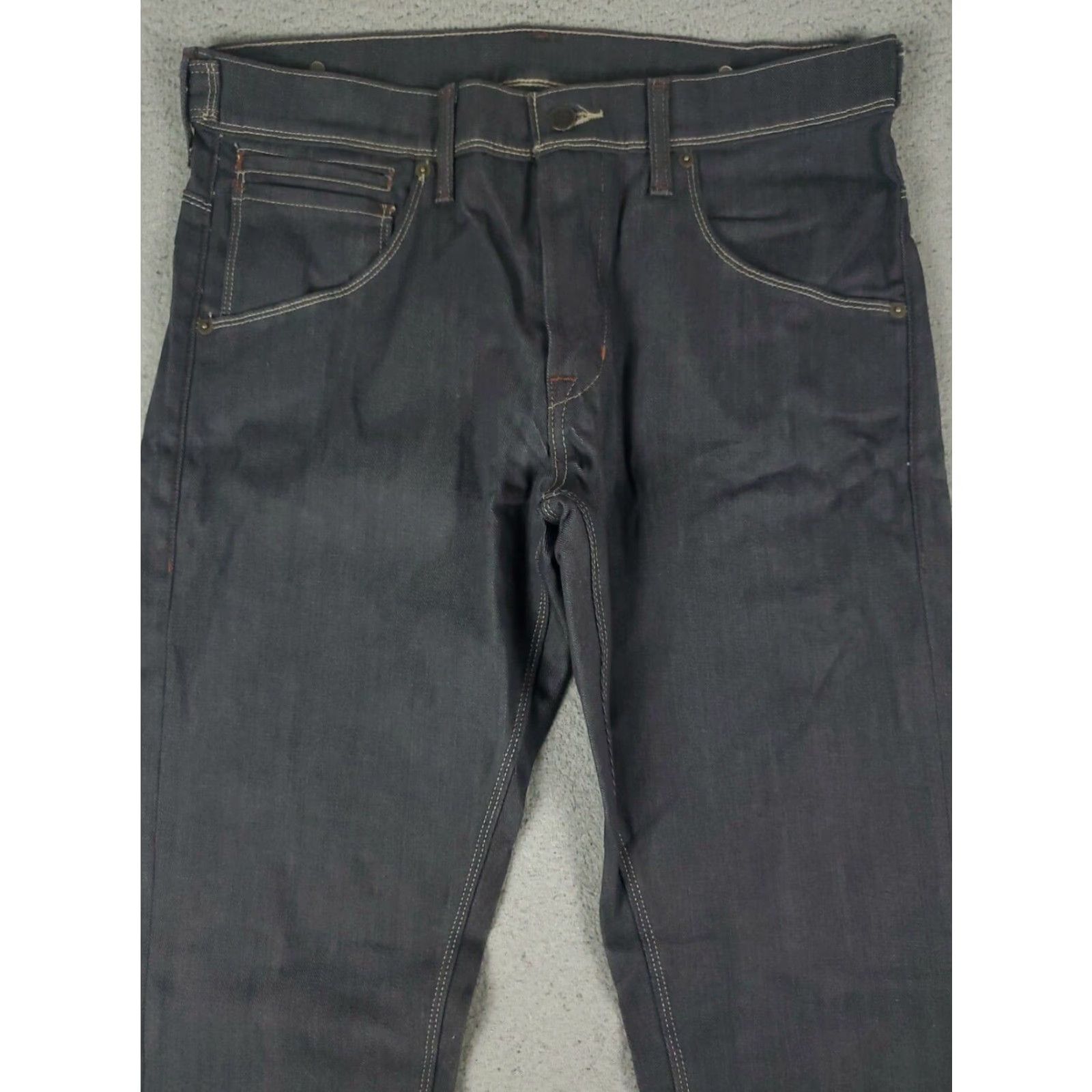 Levi's Levis 511 Slim Fit Straight Leg Jeans Mens 34x34 Blue Cotton Denim Pants Size US 34 / EU 50 - 2 Thumbnail