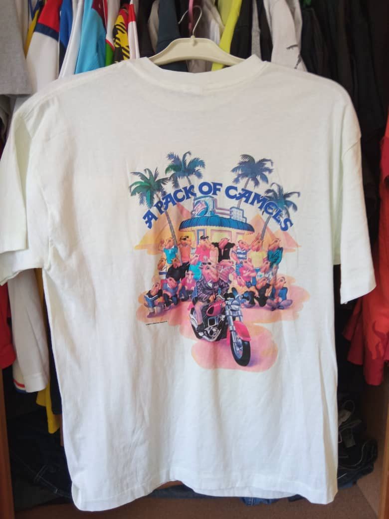 Camel × Vintage Vintage camel cigarettes a pack of camels pocket tee Size US L / EU 52-54 / 3 - 1 Thumbnail