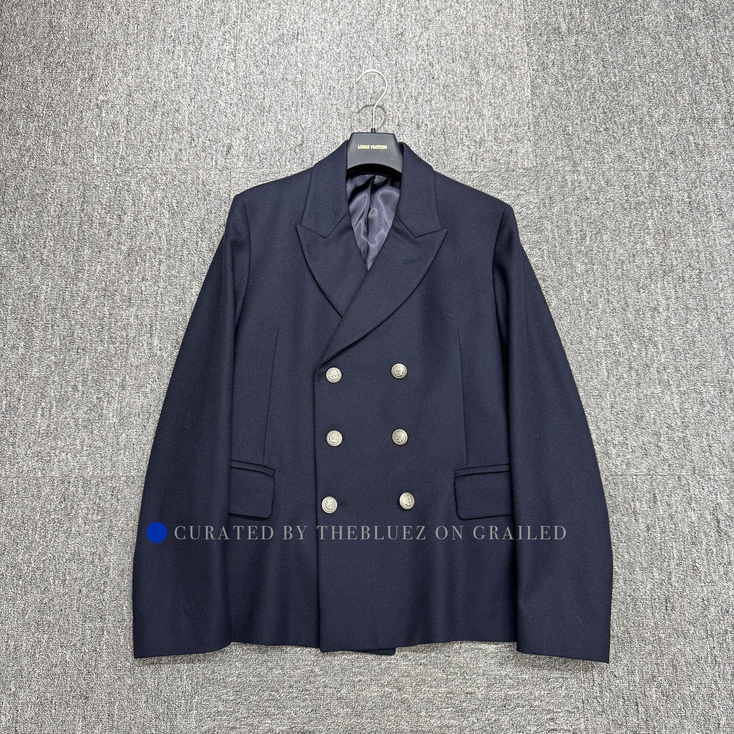 Gucci Stylish Double Breasted Blazer in Blue Size US M / EU 48-50 / 2 - 1 Thumbnail