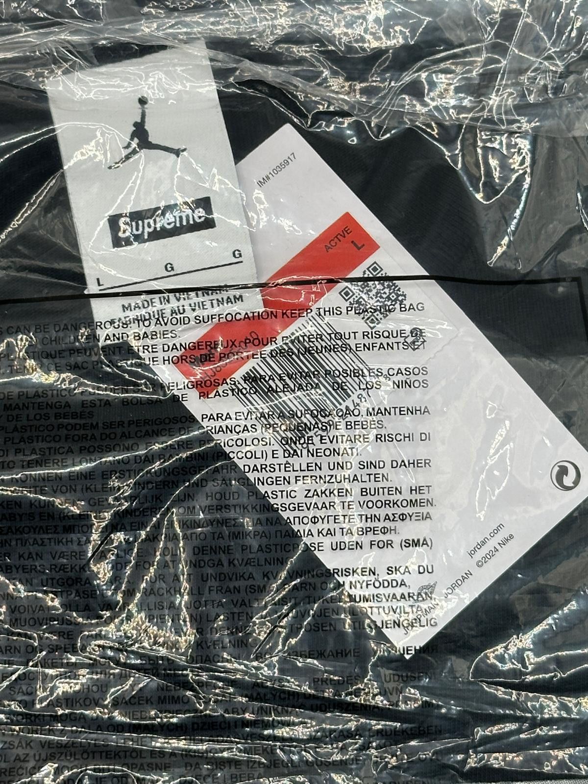 Jordan Brand × Supreme Supreme Jordan Biggie Shirt Size L Size US L / EU 52-54 / 3 - 3 Thumbnail