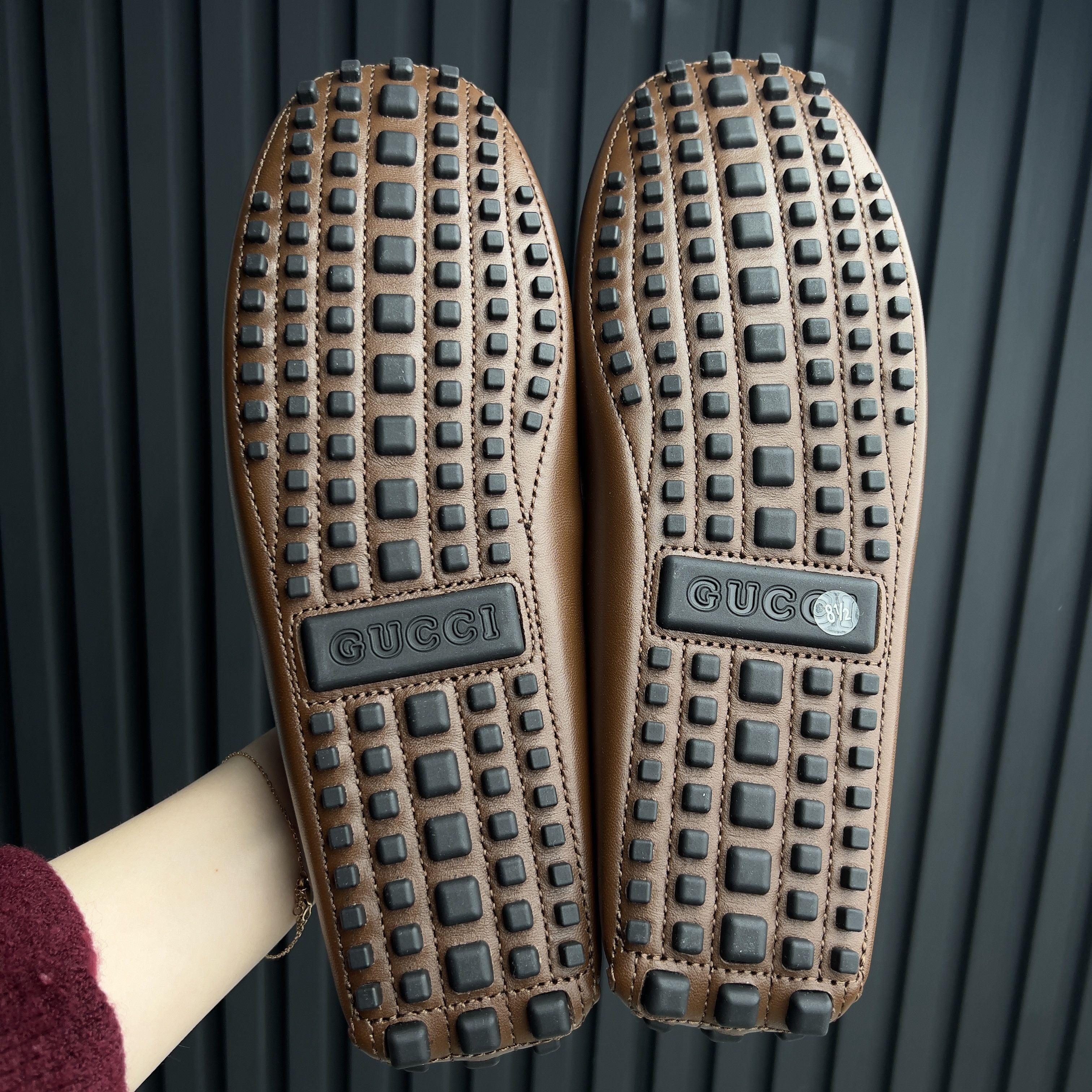 Gucci GUCCI Ayrton Interlocking GG Supreme Canvas Driver Moccasins Size US 9 / EU 42 - 10 Thumbnail